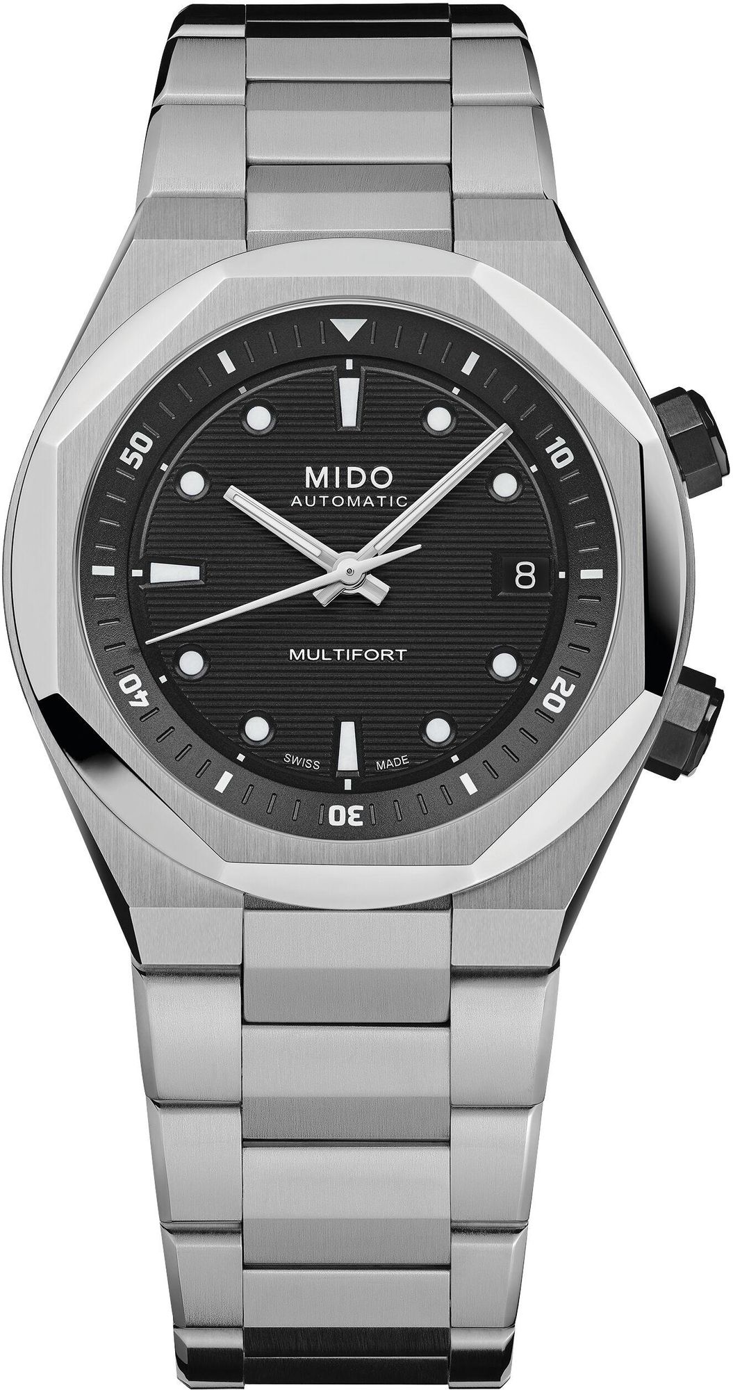 Mido MULTIFORT 8 TWO CROWNS M047.507.11.051.00 Reloj Automático para hombres Mido MULTIFORT 8 TWO CROWNS M047.507.11.051.00 Reloj Automático para hombres