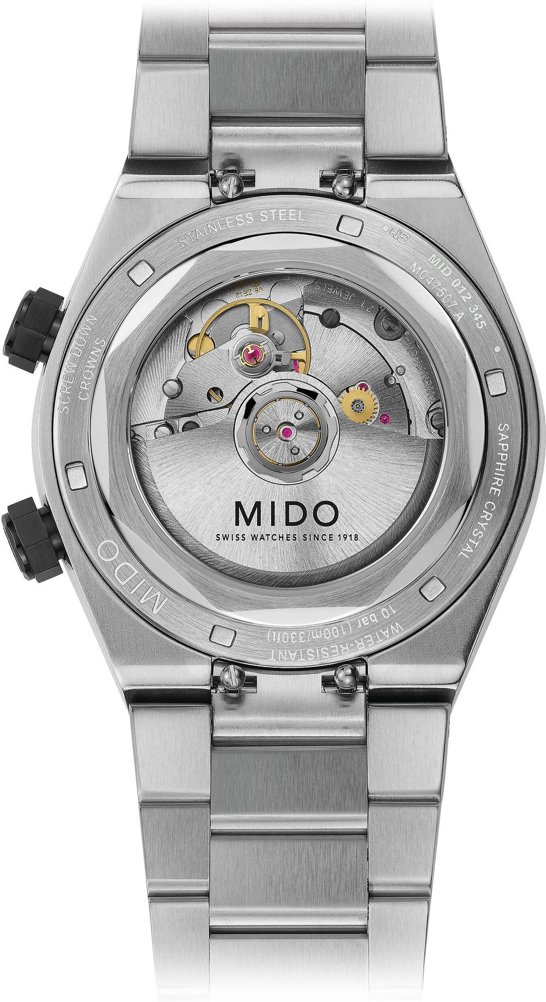 Mido MULTIFORT 8 TWO CROWNS M047.507.11.051.00 Reloj Automático para hombres Mido MULTIFORT 8 TWO CROWNS M047.507.11.051.00 Reloj Automático para hombres