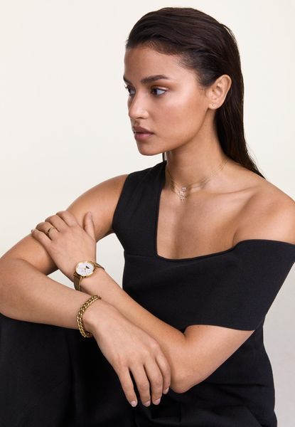 Daniel Wellington Petite DW00100771 Montre Bracelet pour femmes Indicateur de la phase de la lune