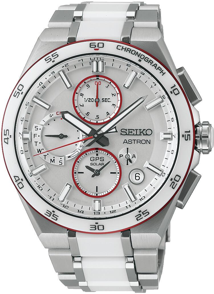 Seiko Astron GPS Solar Dual Time Chronograph SSH173J1 Cronografo uomo Produzione strettamente limitata Seiko Astron GPS Solar Dual Time Chronograph SSH173J1 Cronografo uomo Produzione strettamente limitata