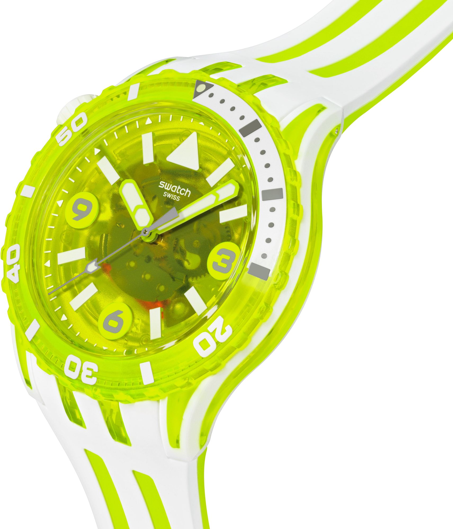 Swatch EGG YOLK SSCU09J100 Reloj unisex