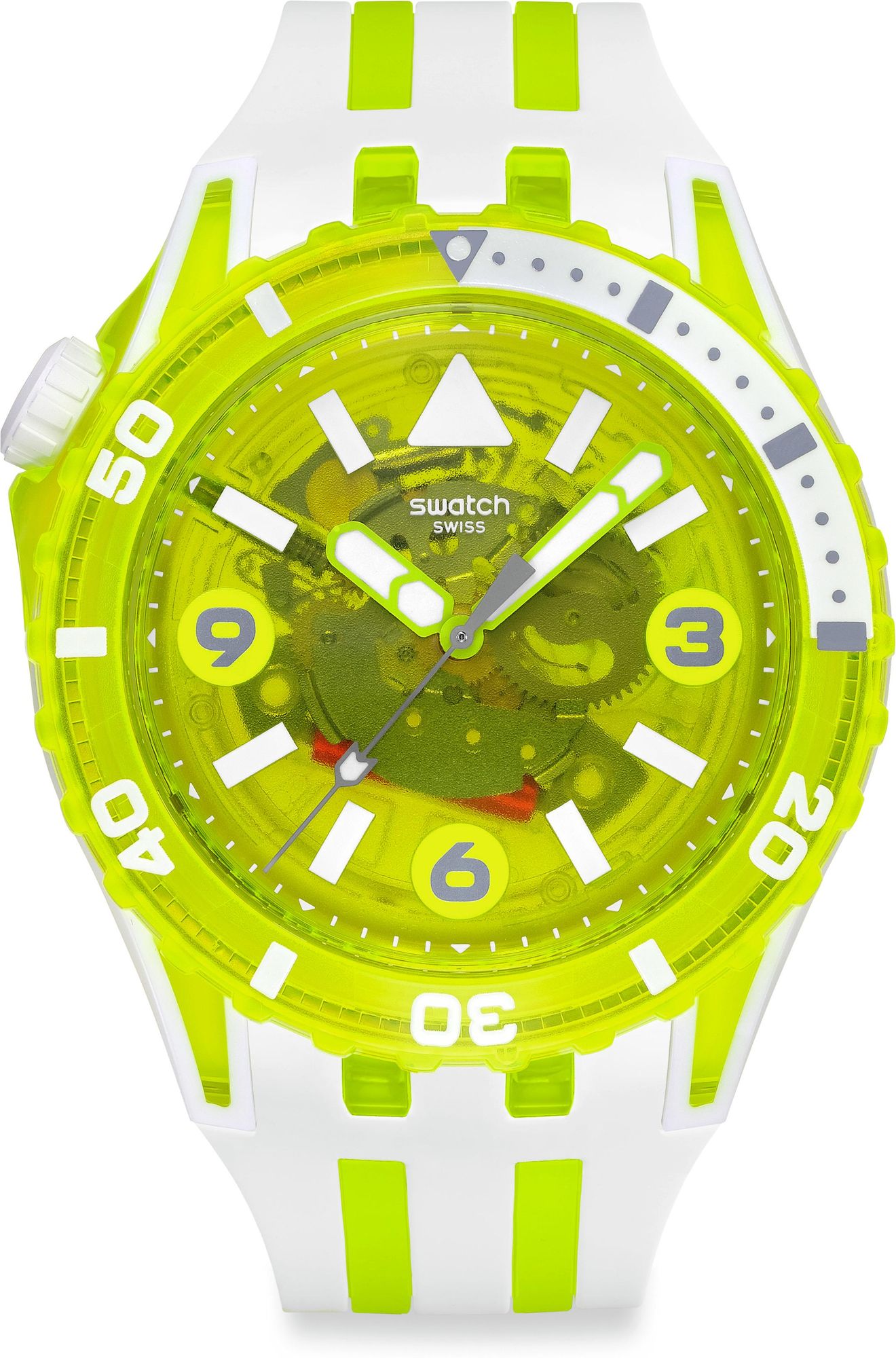 Swatch EGG YOLK SSCU09J100 Reloj unisex