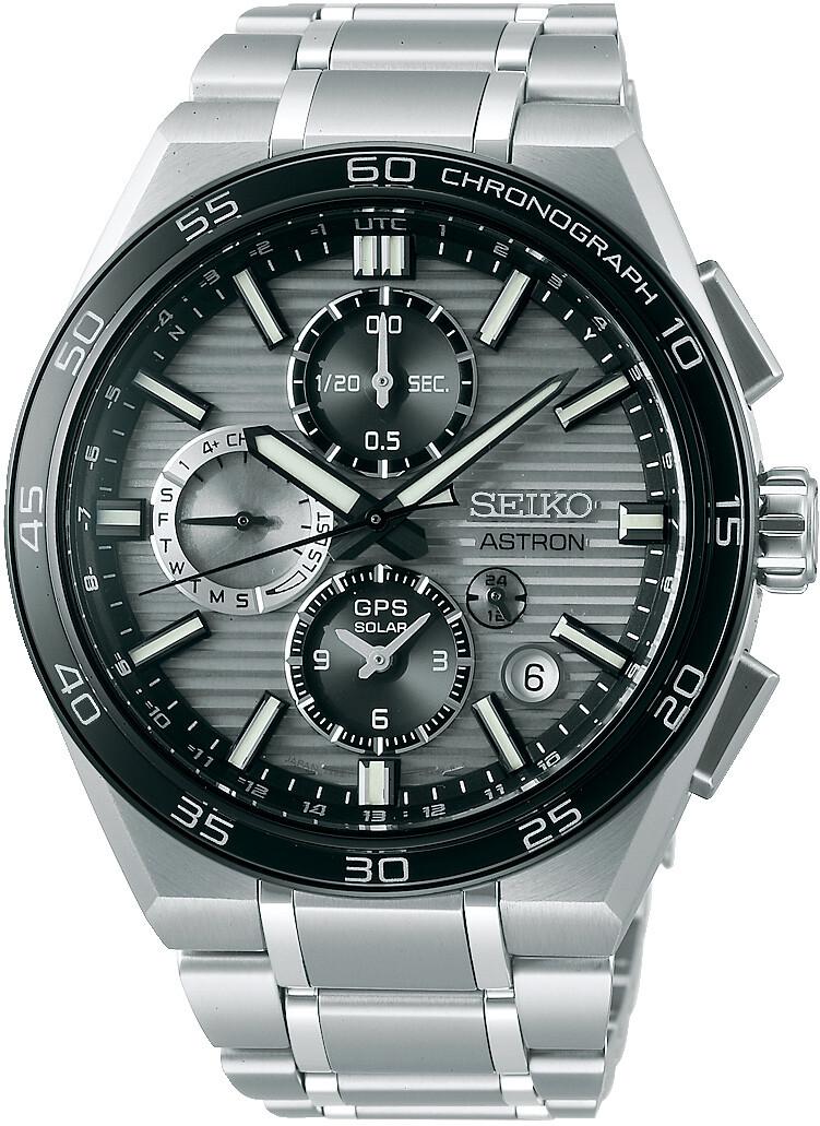 Seiko Astron GPS Solar Dual Time Chronograph SSH177J1 Cronógrafo para hombres Pantalla Dual Seiko Astron GPS Solar Dual Time Chronograph SSH177J1 Cronógrafo para hombres Pantalla Dual