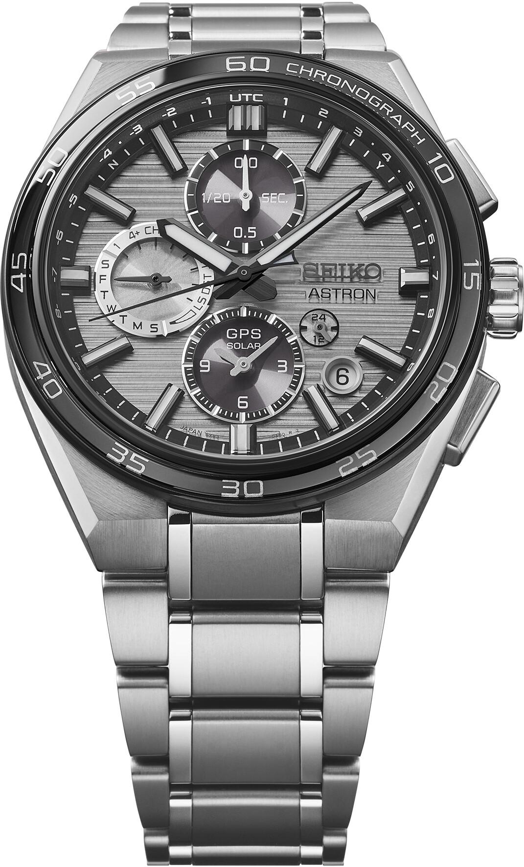 Seiko Astron GPS Solar Dual Time Chronograph SSH177J1 Cronógrafo para hombres Pantalla Dual Seiko Astron GPS Solar Dual Time Chronograph SSH177J1 Cronógrafo para hombres Pantalla Dual