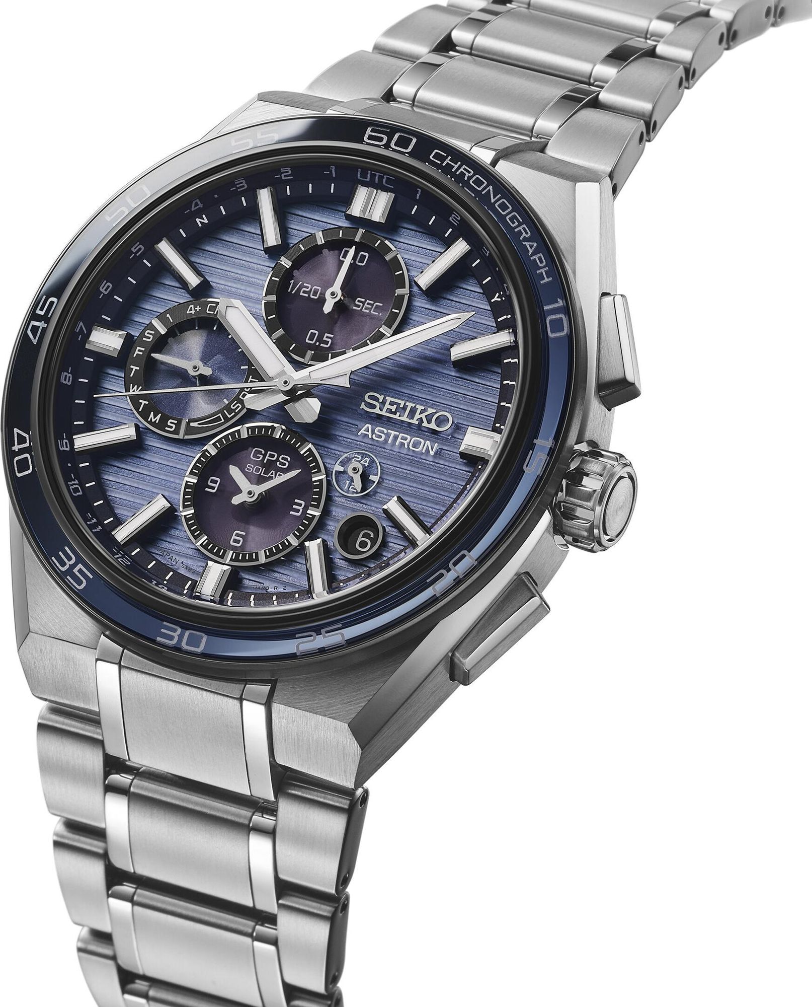 Seiko Astron GPS Solar Dual Time Chronograph SSH175J1 Herenchronograaf Seiko Astron GPS Solar Dual Time Chronograph SSH175J1 Herenchronograaf