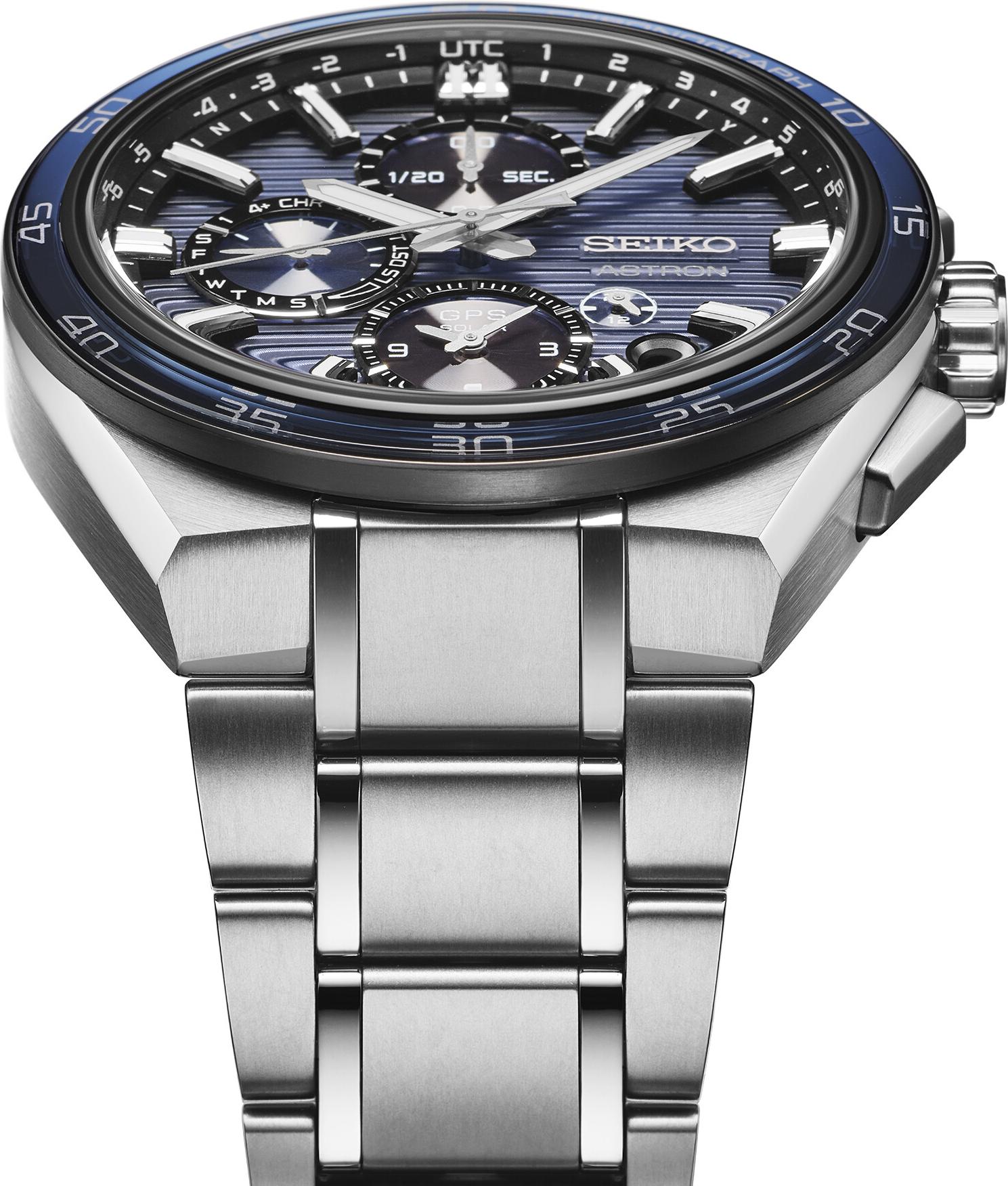 Seiko Astron GPS Solar Dual Time Chronograph SSH175J1 Herenchronograaf Seiko Astron GPS Solar Dual Time Chronograph SSH175J1 Herenchronograaf