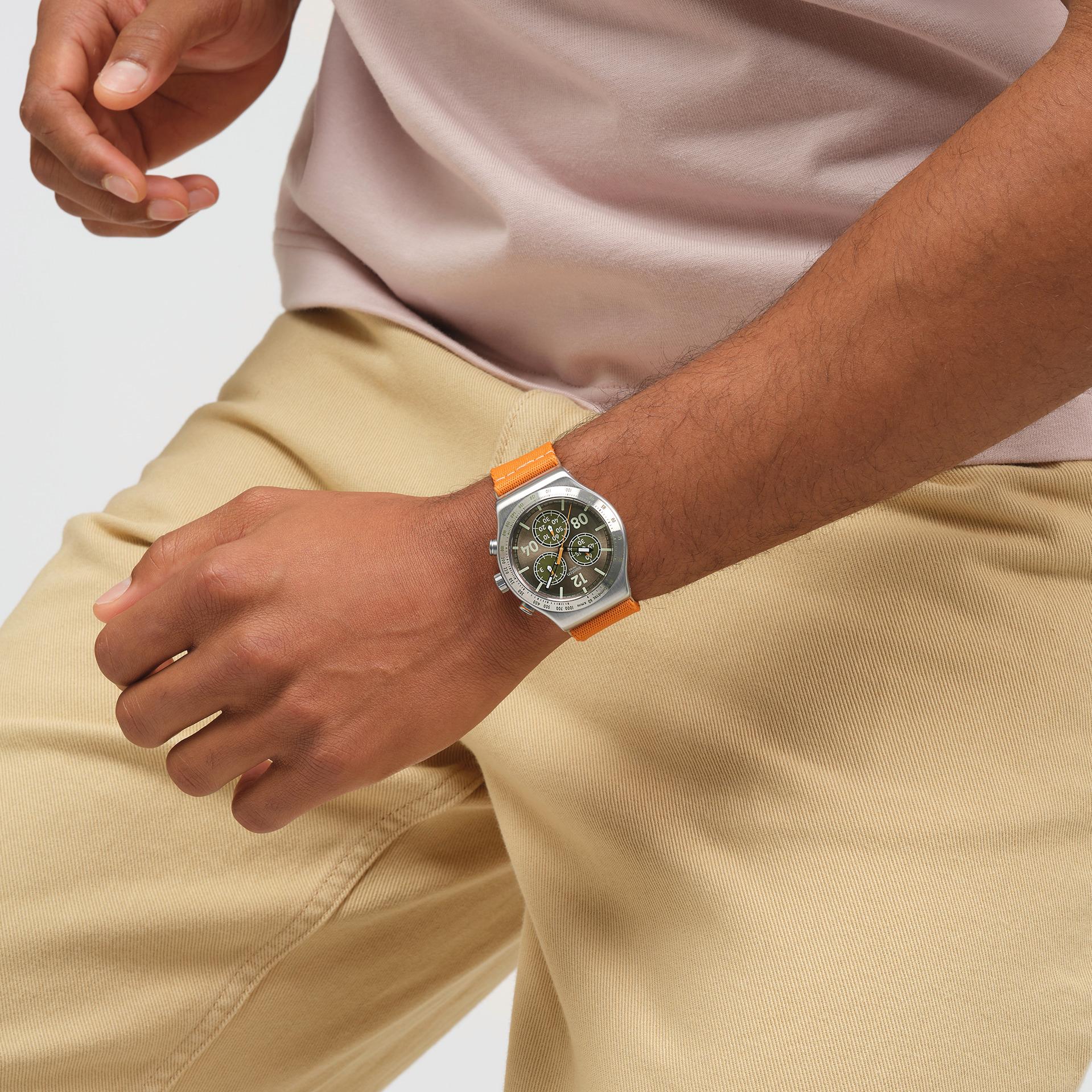 Swatch VACATION TIME YVS101 Cronografo uomo