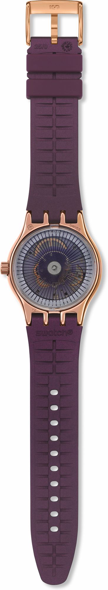 Swatch BURGUNDY STORY YIG401 Orologio automatico Swatch BURGUNDY STORY YIG401 Orologio automatico