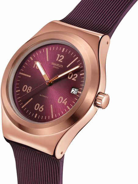 Swatch BURGUNDY STORY YIG401 Reloj Automático Swatch BURGUNDY STORY YIG401 Reloj Automático