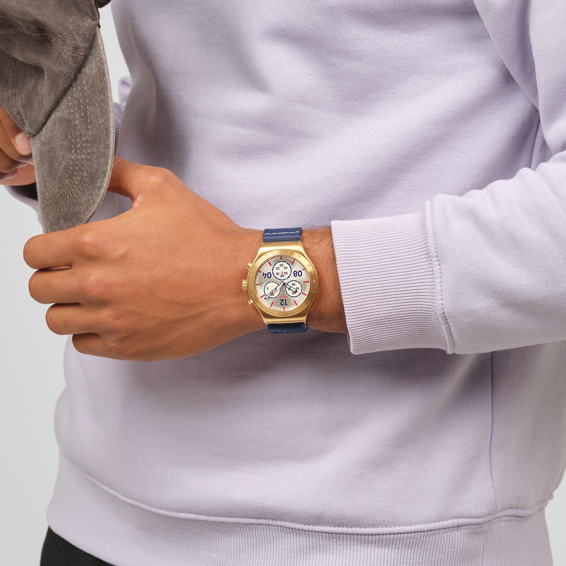 Swatch CAPTAIN'S DREAM YVG419 Cronografo uomo Swatch CAPTAIN'S DREAM YVG419 Cronografo uomo