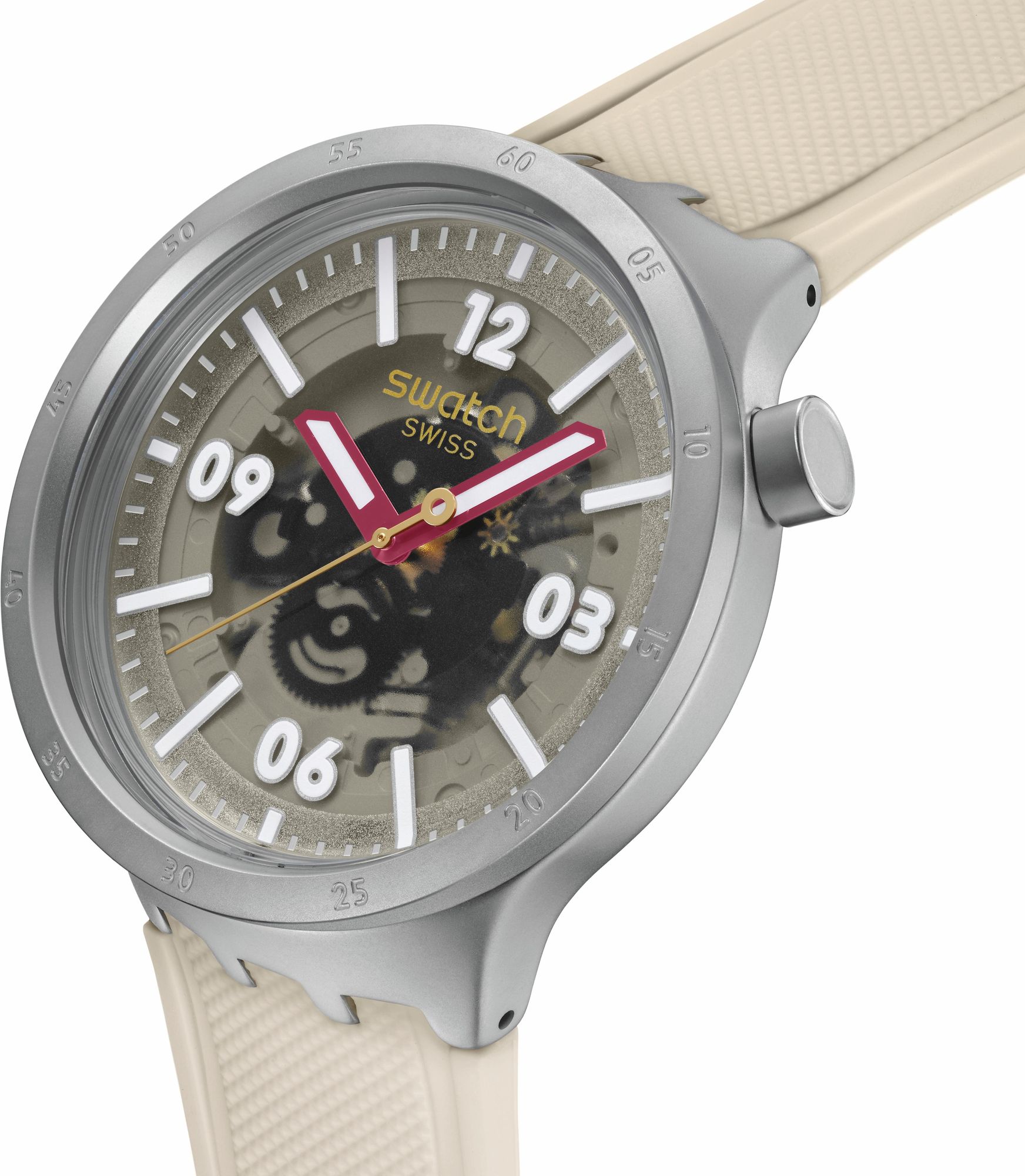 Swatch CONFIDENT MOMENT SB07S125 Unisex horloge Swatch CONFIDENT MOMENT SB07S125 Unisex horloge