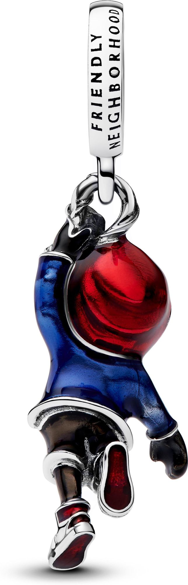 Pandora Marvel Spider-Man Miles Morales Charm-Anhänger 793842C01 Pendiente Charm Pandora Marvel Spider-Man Miles Morales Charm-Anhänger 793842C01 Pendiente Charm