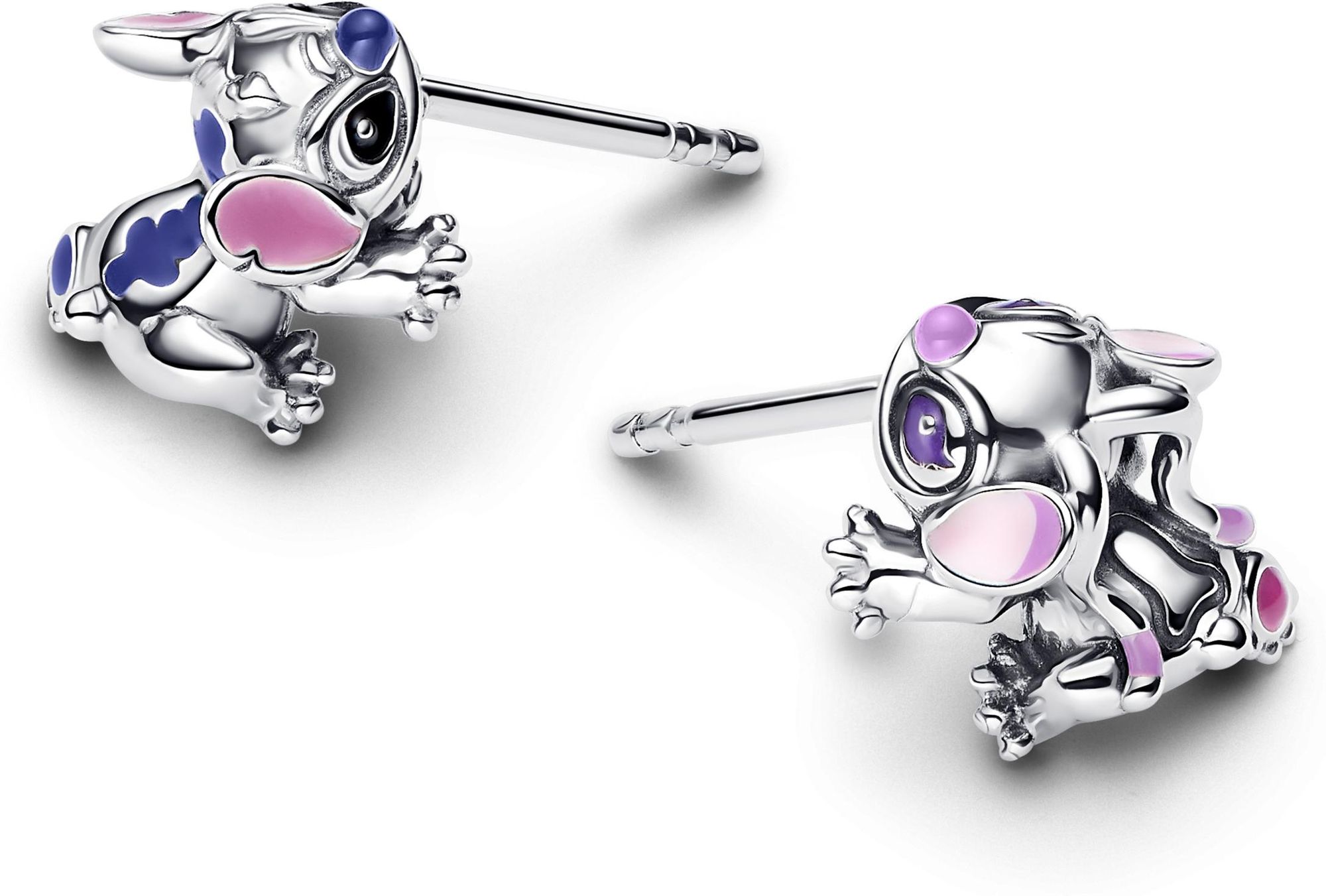 Pandora Disney Stitch & Angel Ohrstecker 293741C01 Orecchini a buco
