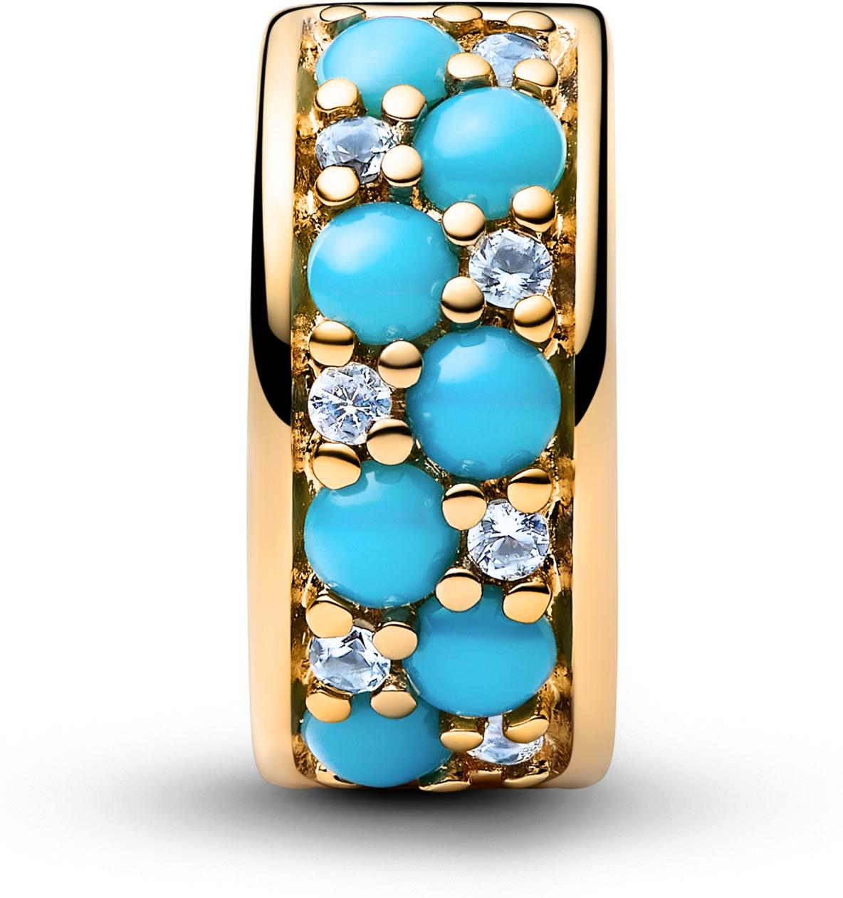 Pandora Aquablaues Clip-Charm 763902C01 Pendente charm Pandora Aquablaues Clip-Charm 763902C01 Pendente charm
