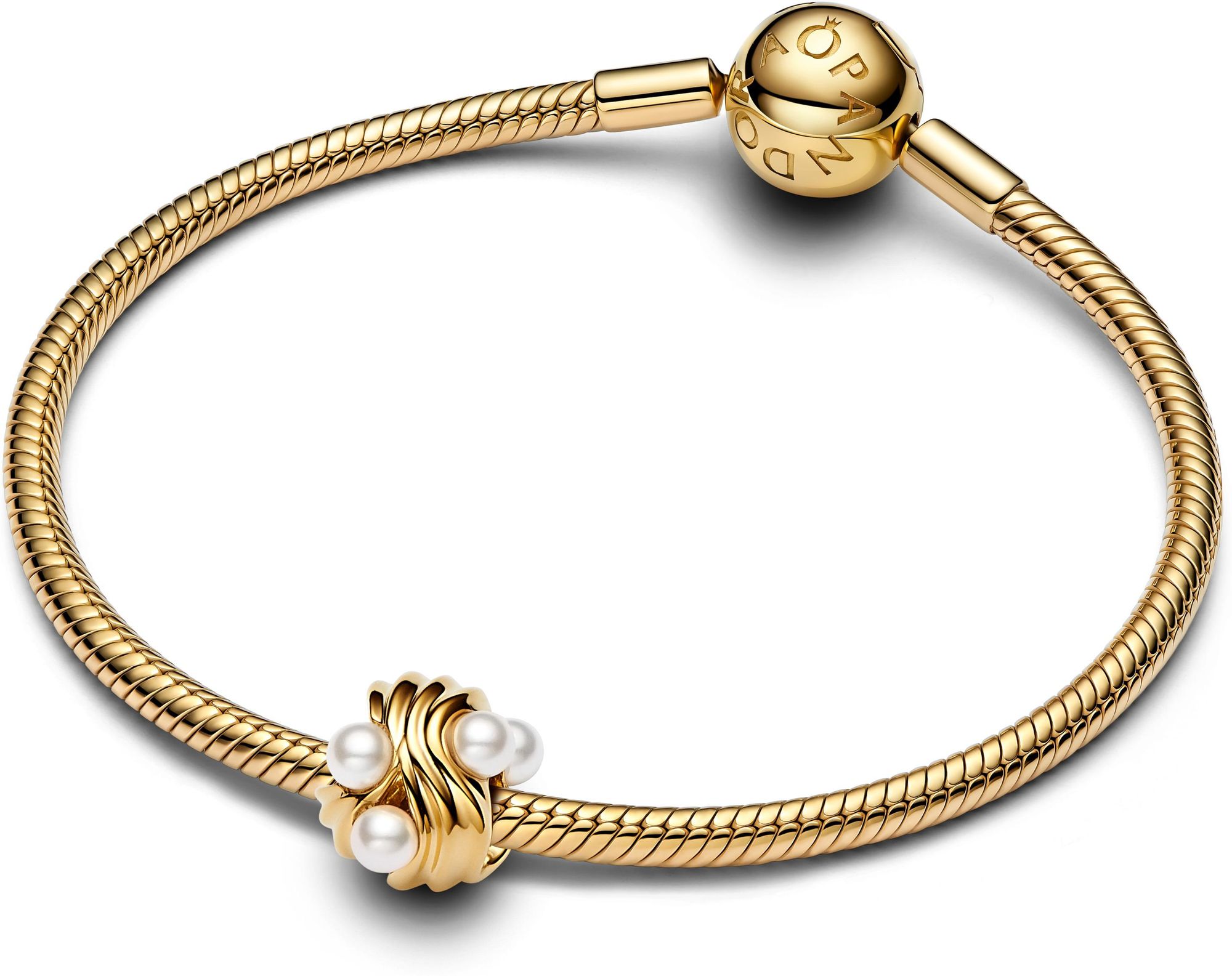 Pandora Abstrakter Wellen Charm 763915C01 Pendiente Charm Pandora Abstrakter Wellen Charm 763915C01 Pendiente Charm