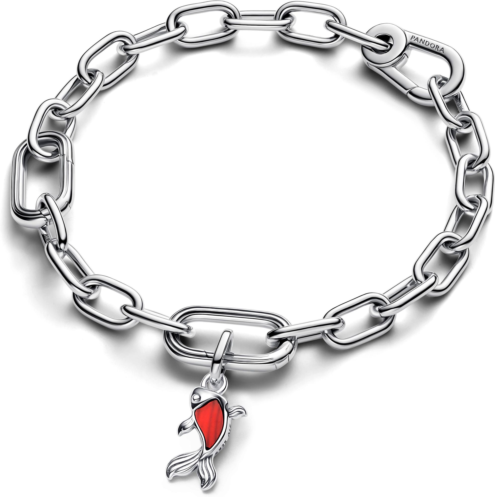 Pandora Roter Murano-Glas Koi-Fisch Mini-Charm-Anhänger 793863C01 Pendiente Charm Pandora Roter Murano-Glas Koi-Fisch Mini-Charm-Anhänger 793863C01 Pendiente Charm