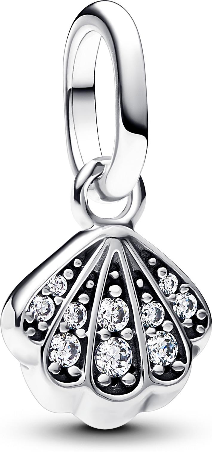 Pandora Funkelnde Muschel Mini-Charm-Anhänger 793855C01 Charm Anhänger Pandora Funkelnde Muschel Mini-Charm-Anhänger 793855C01 Charm Anhänger