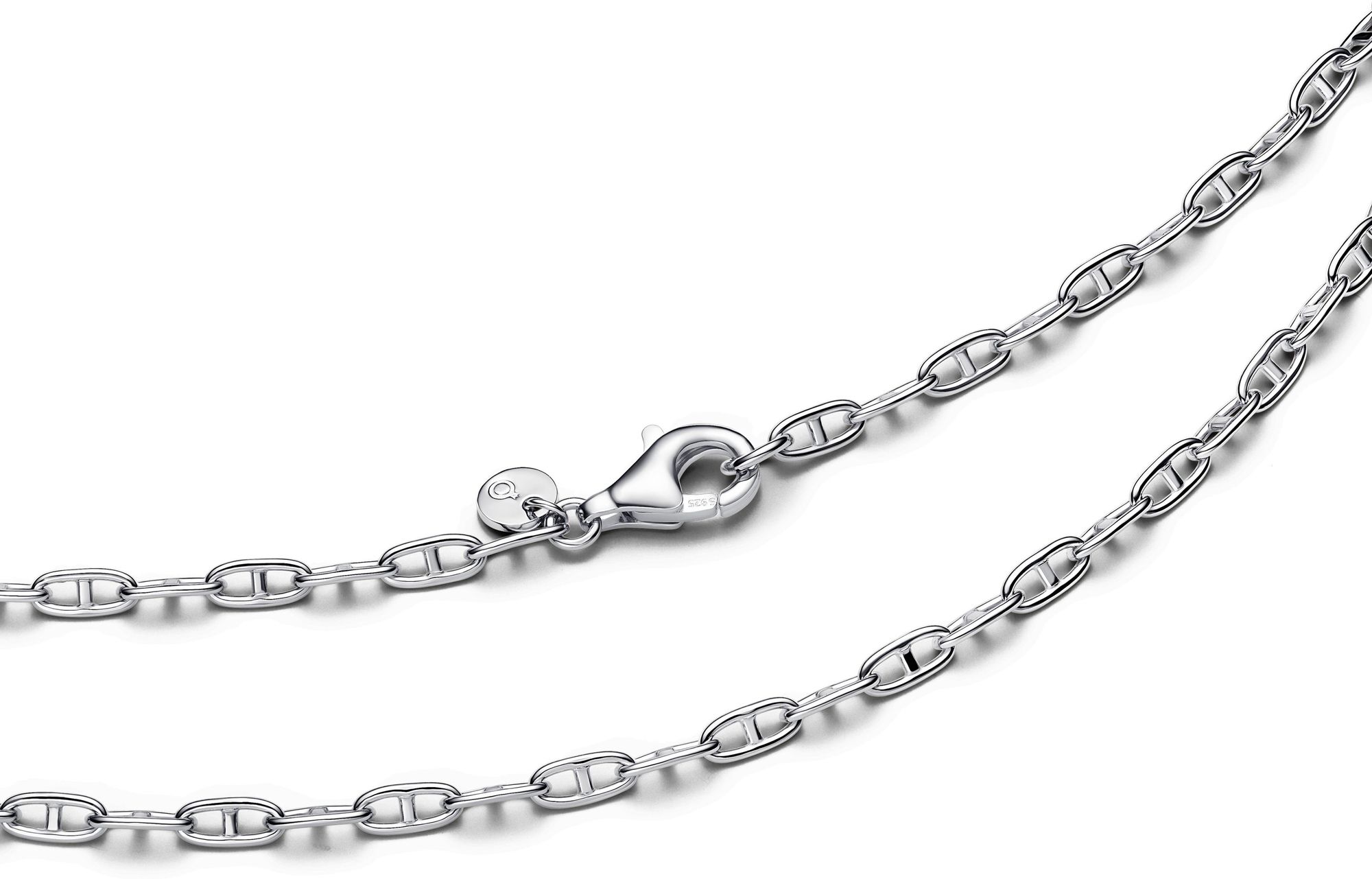 Pandora Ankerketten-Halskette 393899C00-55 Cadena de cuello para mujeres Pandora Ankerketten-Halskette 393899C00-55 Cadena de cuello para mujeres