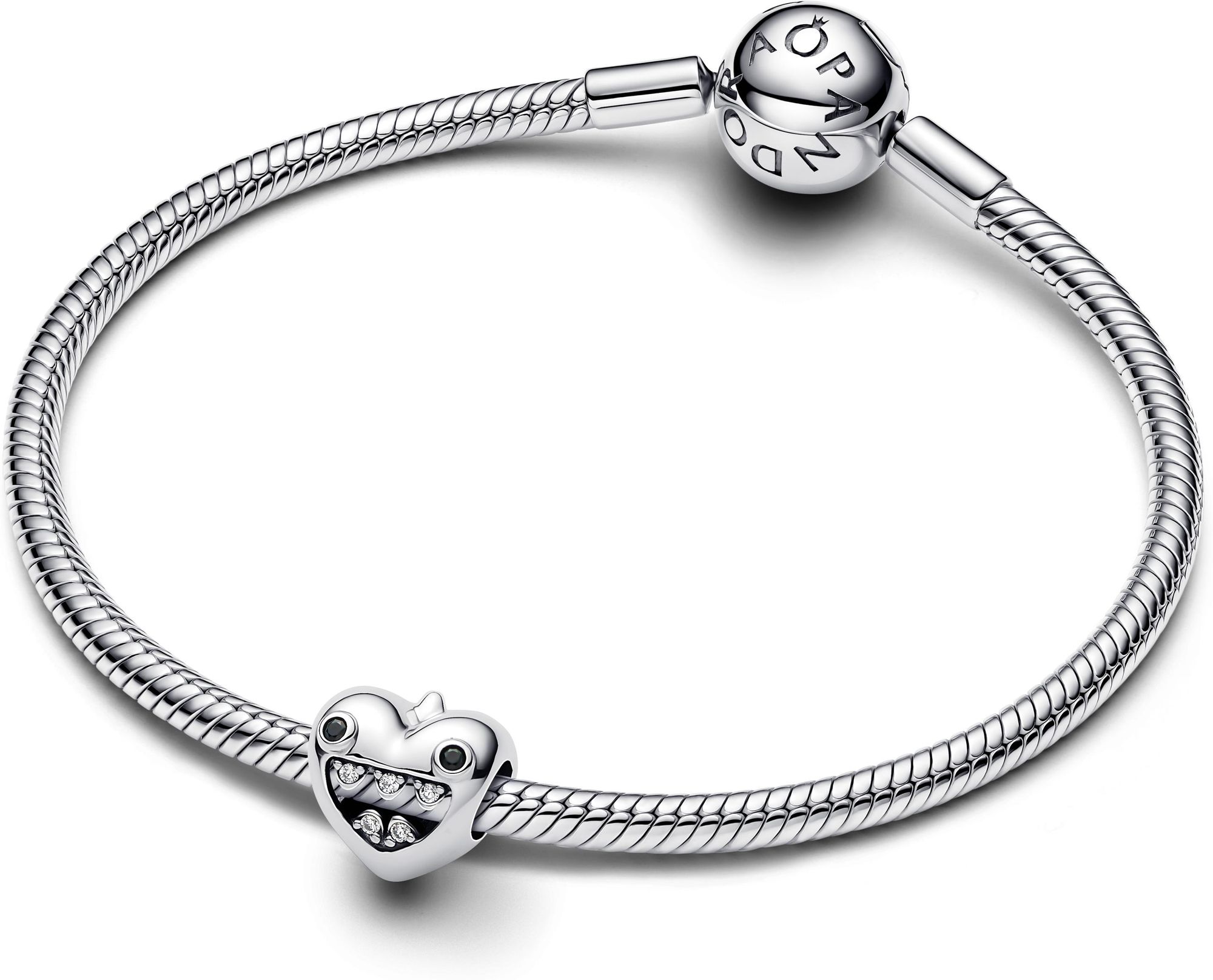Pandora Mamas Kleine Monster Herz-Charm 793768C01 Pendentif Charm Pandora Mamas Kleine Monster Herz-Charm 793768C01 Pendentif Charm