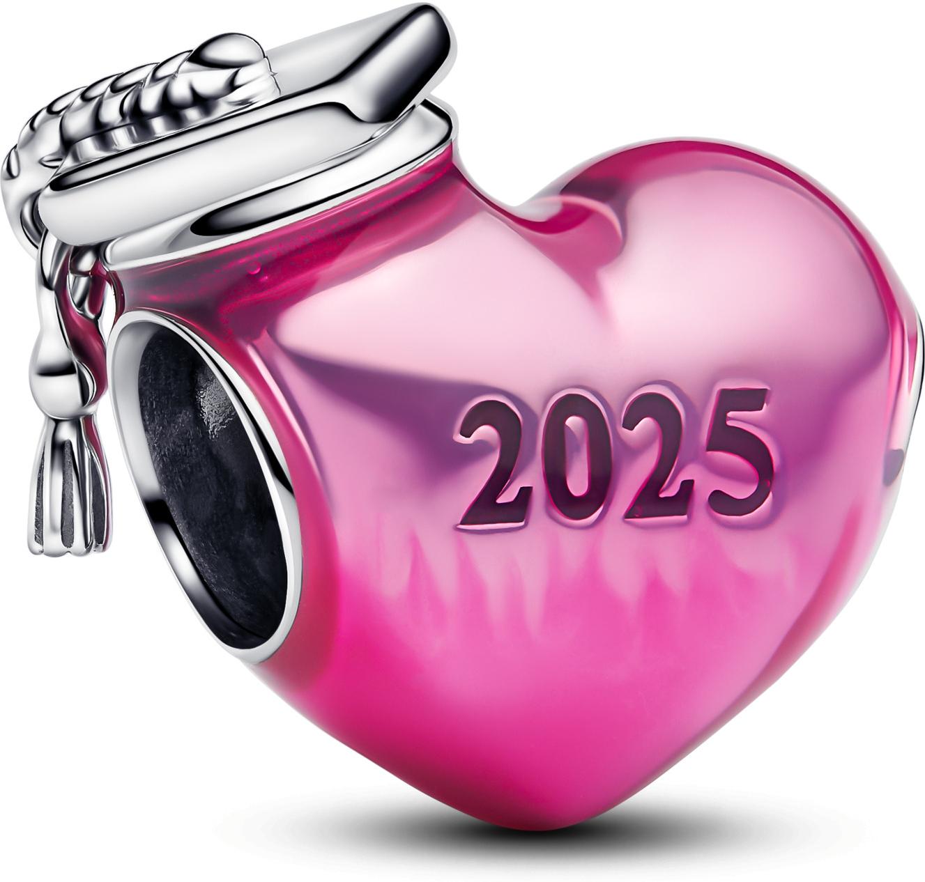 Pandora Abschluss-Herz-Charm 2025 793788C01 Charm Anhänger Pandora Abschluss-Herz-Charm 2025 793788C01 Charm Anhänger