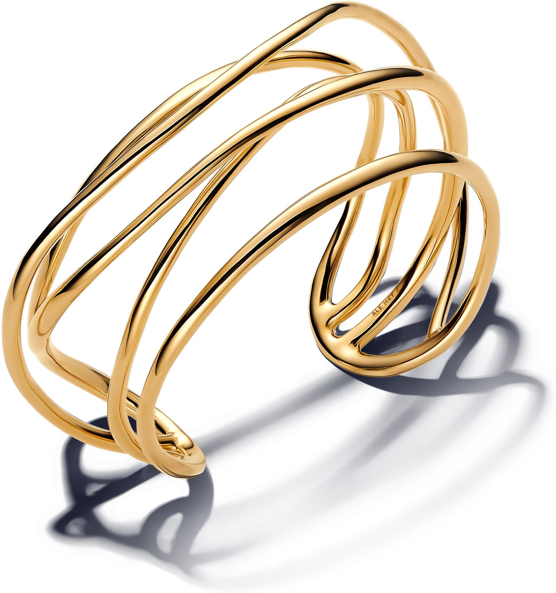 Pandora Organisch Geformter Offener Draht-Armreif 563867C00 Dames armband Pandora Organisch Geformter Offener Draht-Armreif 563867C00 Dames armband