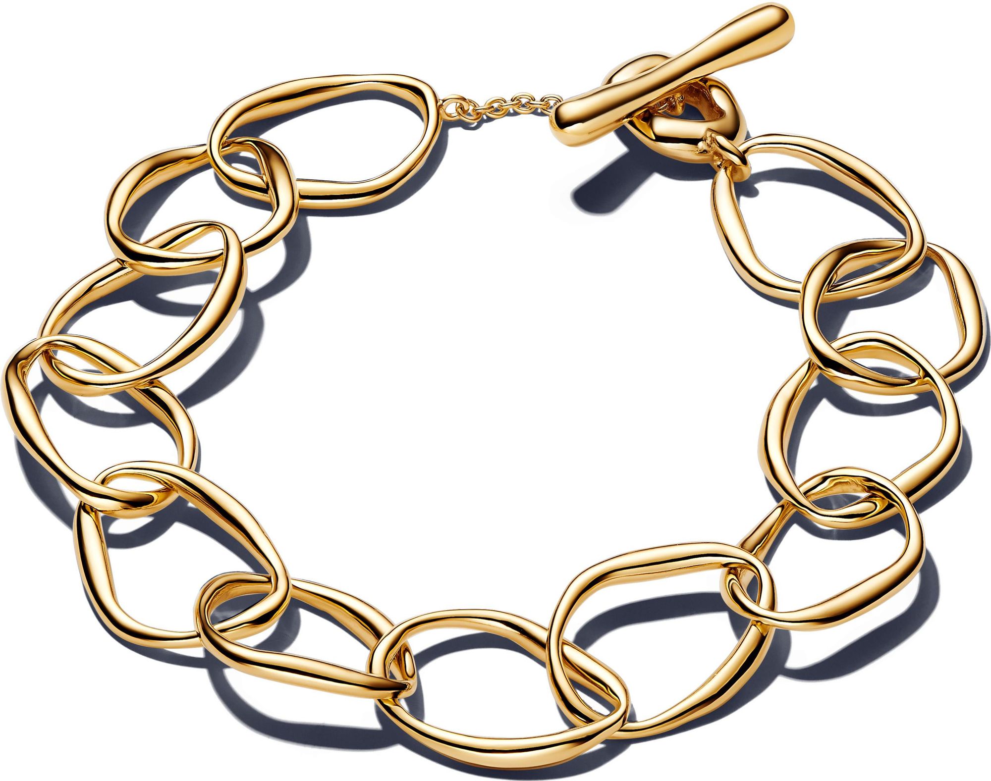 Pandora Organisch Geformtes Gliederarmband 563864C00 Damenarmband Pandora Organisch Geformtes Gliederarmband 563864C00 Damenarmband