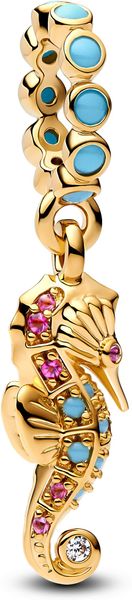Pandora Seepferdchen Charm-Anhänger 763895C01 Charm Pandora Seepferdchen Charm-Anhänger 763895C01 Charm