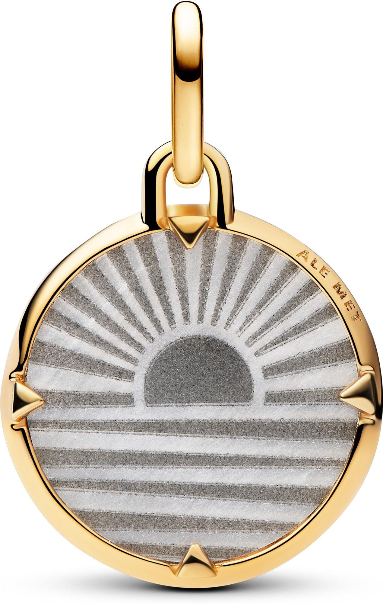 Pandora Sonnenaufgang Medaillon Charm 763859C01 Charm-hanger Pandora Sonnenaufgang Medaillon Charm 763859C01 Charm-hanger