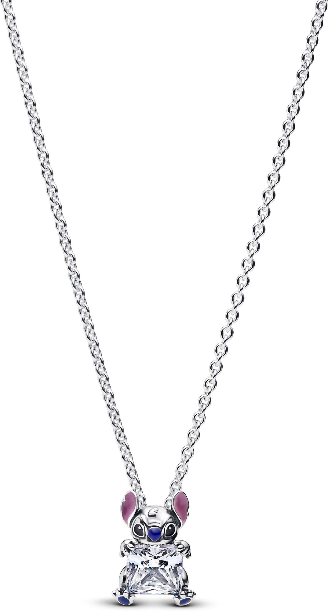 Pandora Disney Stitch Collier-Halskette 393743C01-45 Cadena de cuello para mujeres