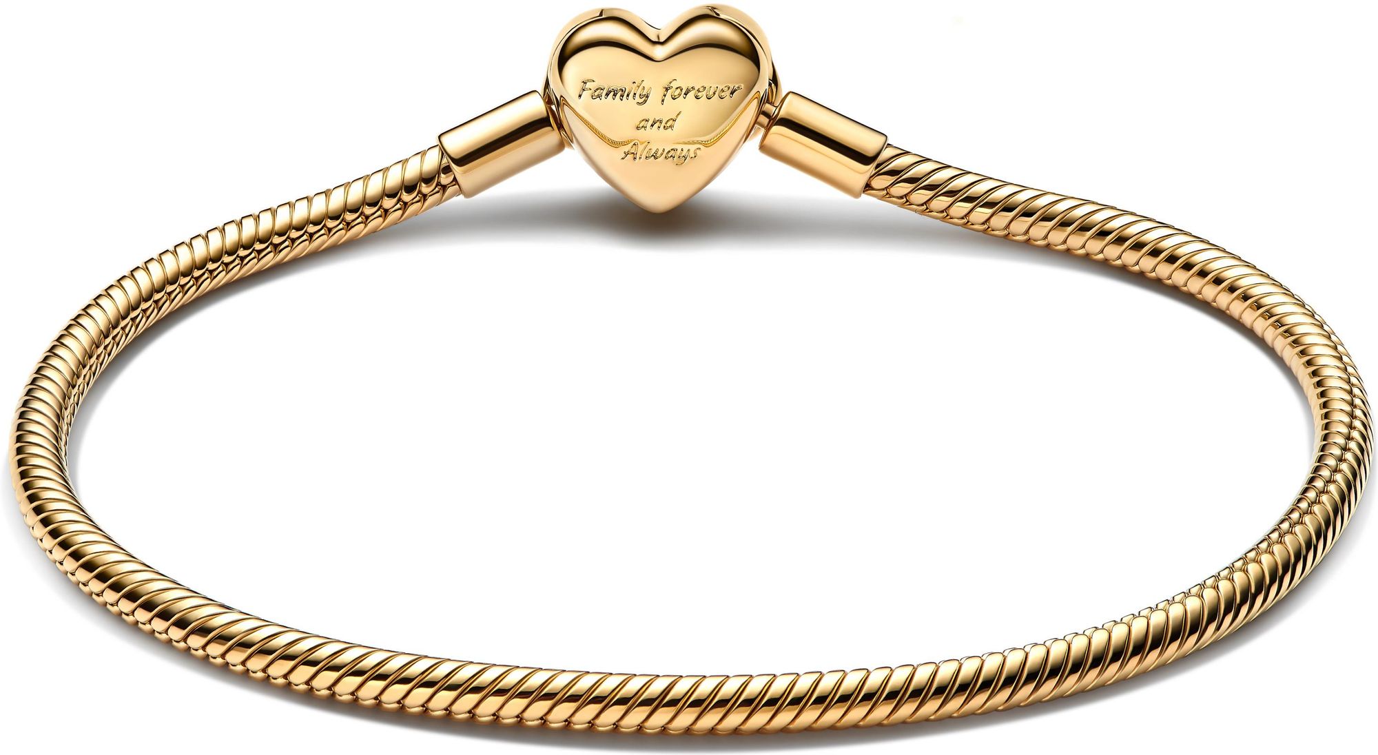 Pandora Schlangen-Gliederarmband mit Funklendem Unendlichkeits-Herzverschluss 563758C01 Pulsera para mujeres Pandora Schlangen-Gliederarmband mit Funklendem Unendlichkeits-Herzverschluss 563758C01 Pulsera para mujeres