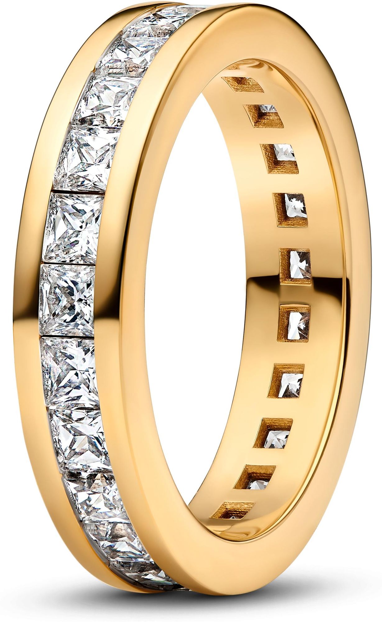 Pandora Unendlichkeitsring mit Kanalfassung 163797C01 Damenring Pandora Unendlichkeitsring mit Kanalfassung 163797C01 Damenring