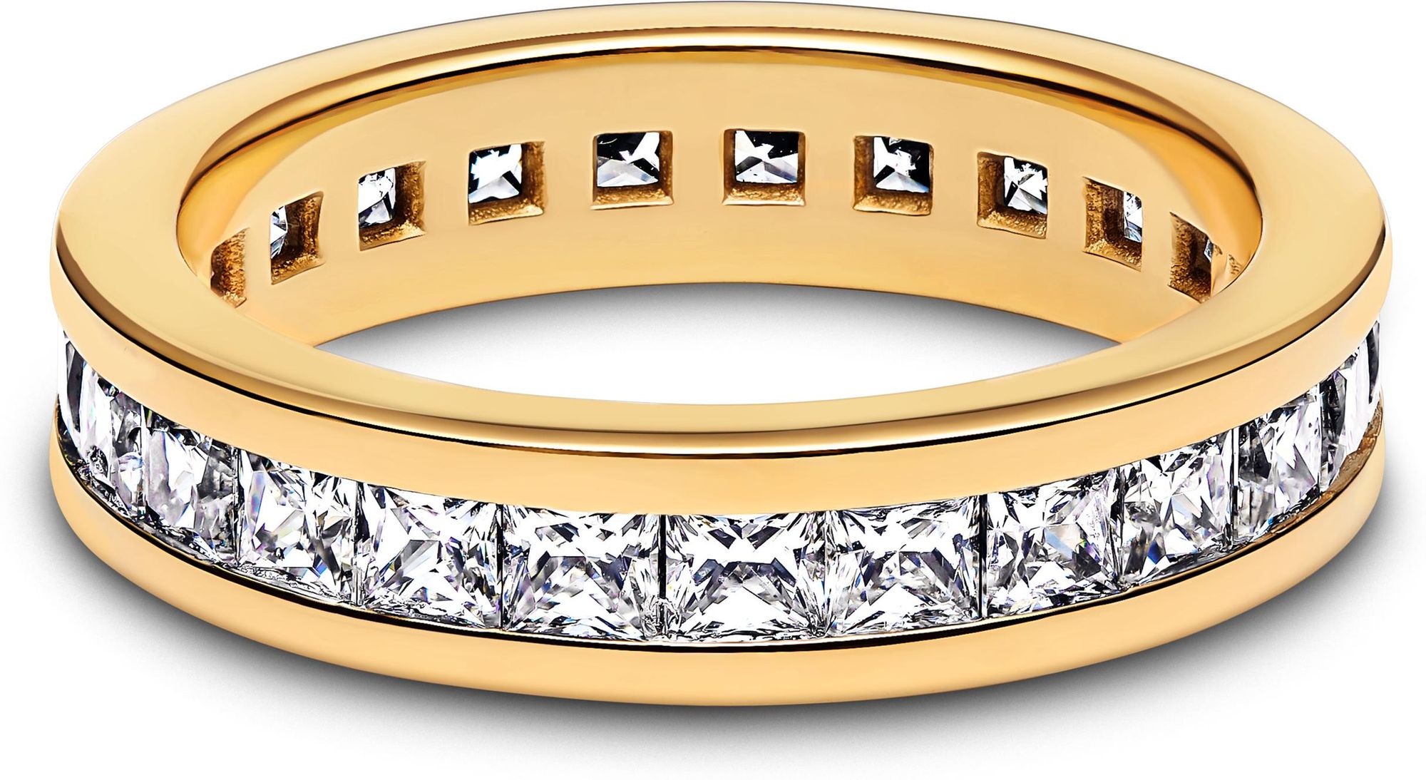 Pandora Unendlichkeitsring mit Kanalfassung 163797C01 Damenring Pandora Unendlichkeitsring mit Kanalfassung 163797C01 Damenring