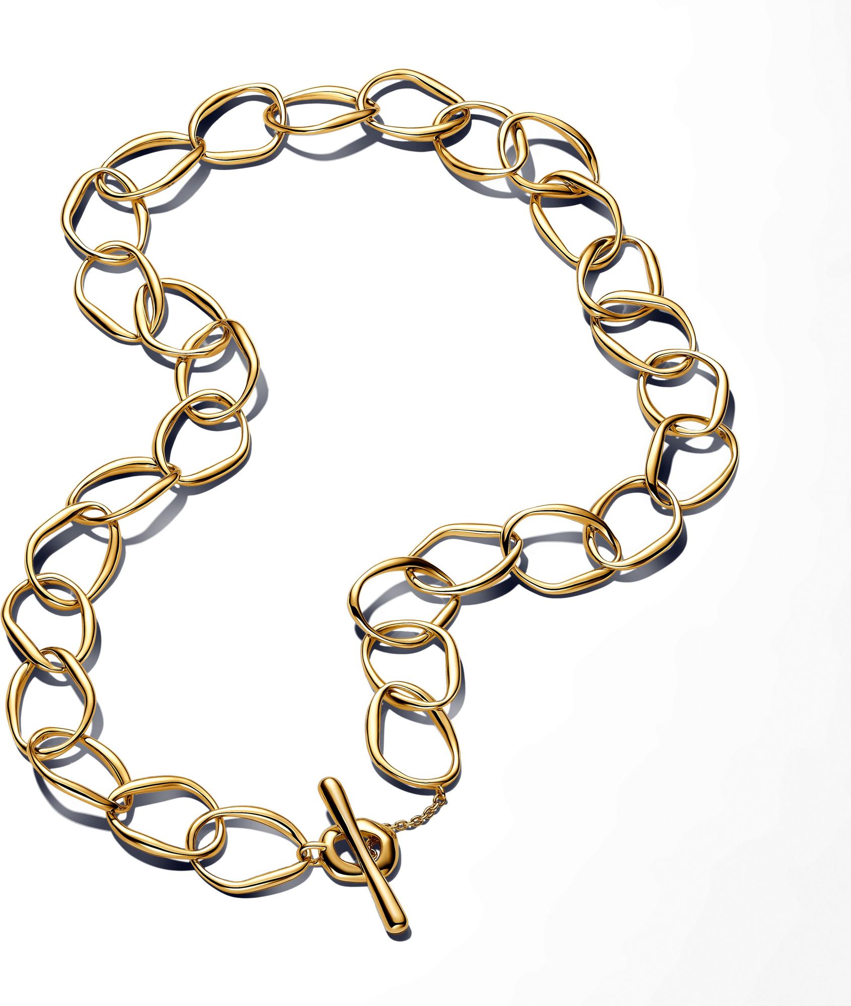 Pandora Organisch Geformte Gliederkette 363881C00-45 Catenina donna Pandora Organisch Geformte Gliederkette 363881C00-45 Catenina donna