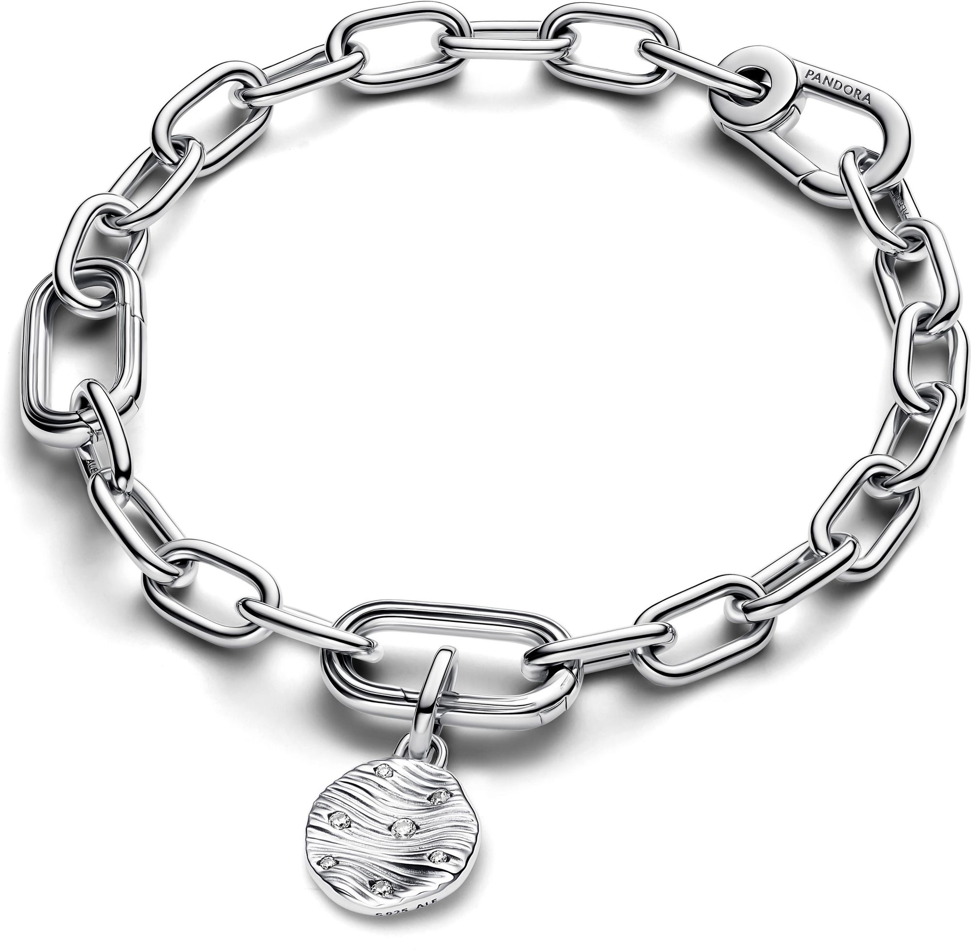 Pandora Gravierbares Mini-Medaillon-Charm 793860C01 Pendente charm Pandora Gravierbares Mini-Medaillon-Charm 793860C01 Pendente charm