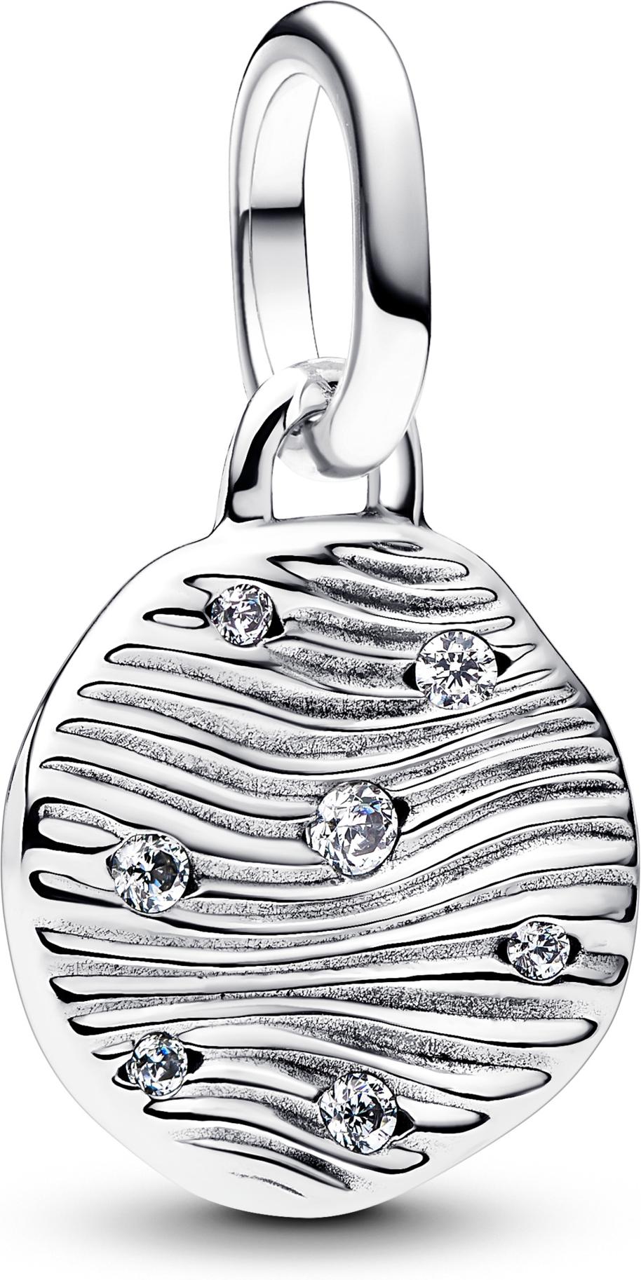 Pandora Gravierbares Mini-Medaillon-Charm 793860C01 Pendente charm Pandora Gravierbares Mini-Medaillon-Charm 793860C01 Pendente charm