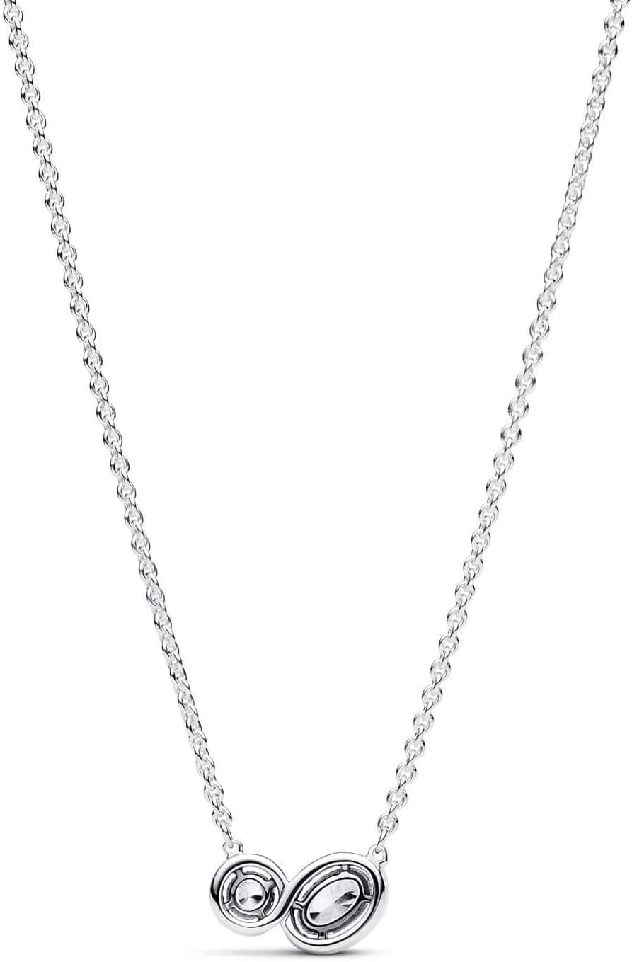 Pandora Umschließender Strahlenkranz Halskette 393776C01-45 Halsketting voor dames Pandora Umschließender Strahlenkranz Halskette 393776C01-45 Halsketting voor dames