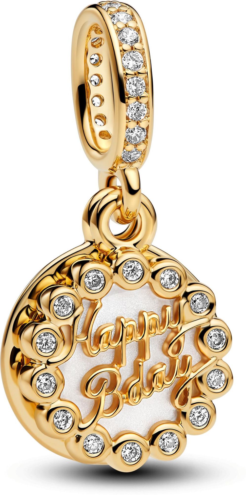 Pandora Happy Birthday-Torte Charm-Anhänger 763787C01 Charm Anhänger Pandora Happy Birthday-Torte Charm-Anhänger 763787C01 Charm Anhänger