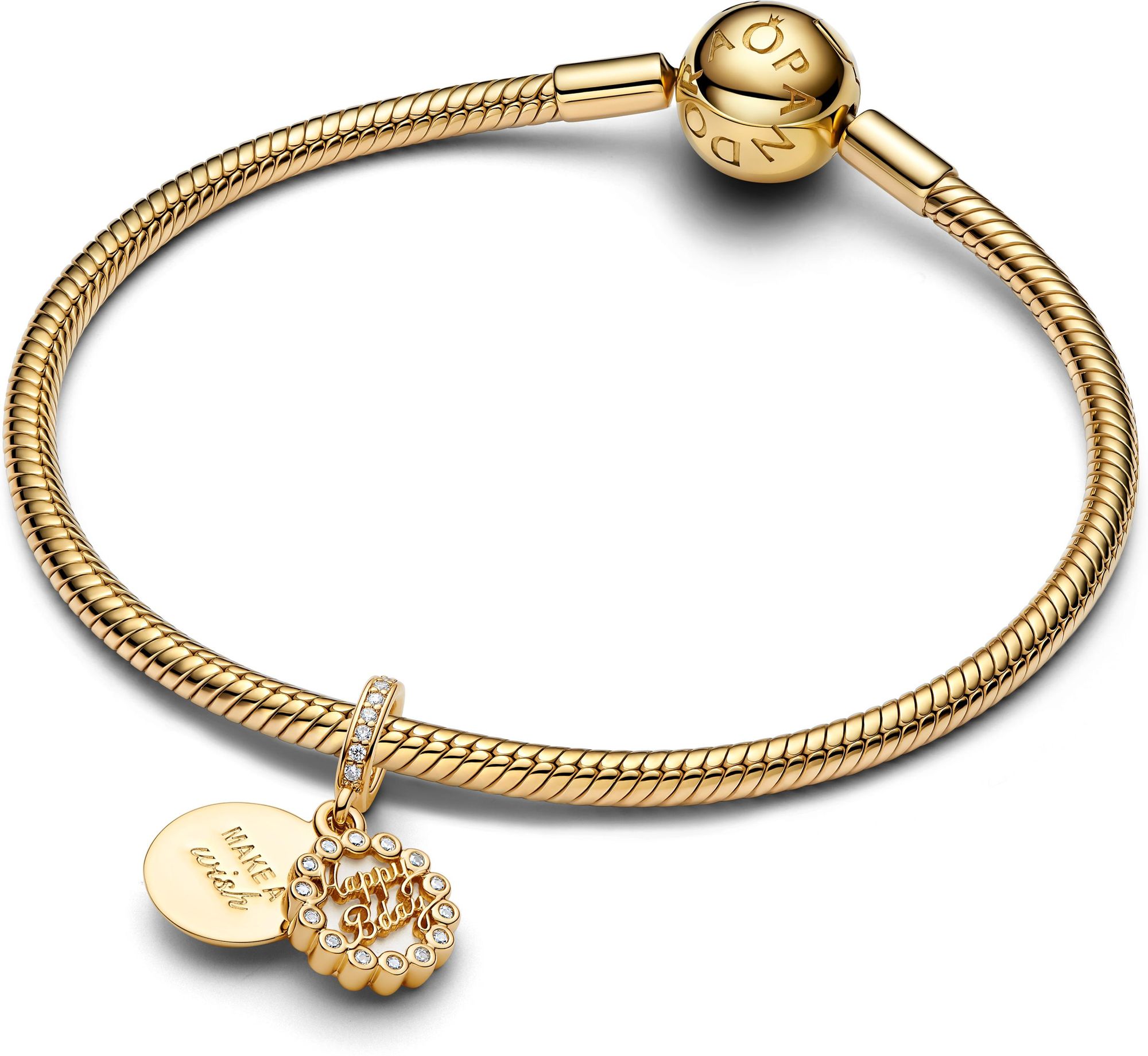 Pandora Happy Birthday-Torte Charm-Anhänger 763787C01 Charm Anhänger Pandora Happy Birthday-Torte Charm-Anhänger 763787C01 Charm Anhänger