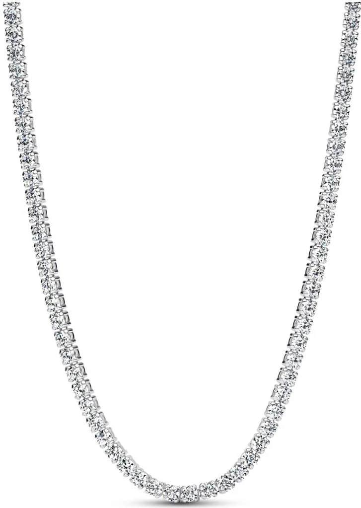 Pandora Tennis-Choker-Halskette 393806C01-40 Halsketting voor dames Pandora Tennis-Choker-Halskette 393806C01-40 Halsketting voor dames