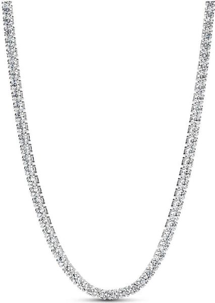 Pandora Tennis-Choker-Halskette 393806C01-40 Damenhalskette Pandora Tennis-Choker-Halskette 393806C01-40 Damenhalskette
