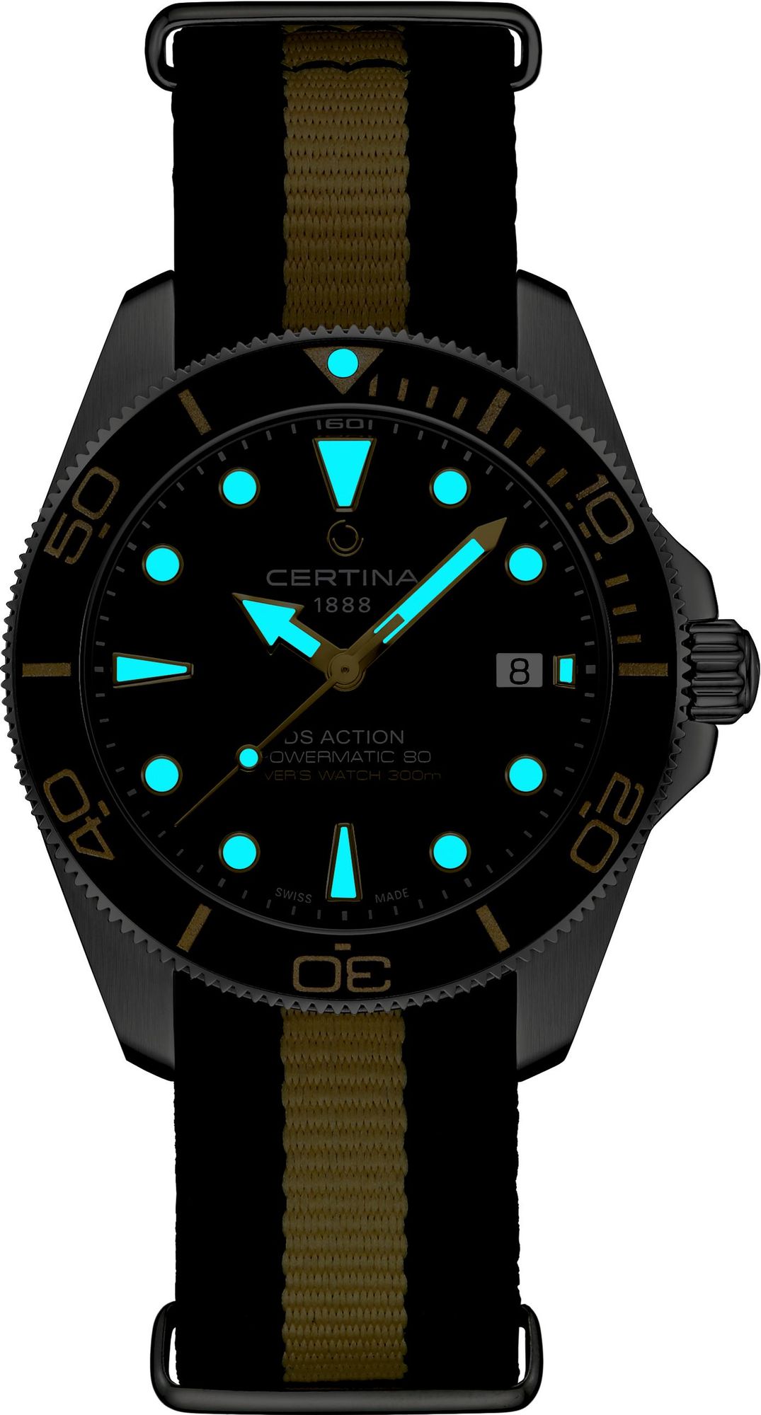 Certina DS Action 40mm C048.407.18.051.01 Automatic Mens Watch Certina DS Action 40mm C048.407.18.051.01 Automatic Mens Watch