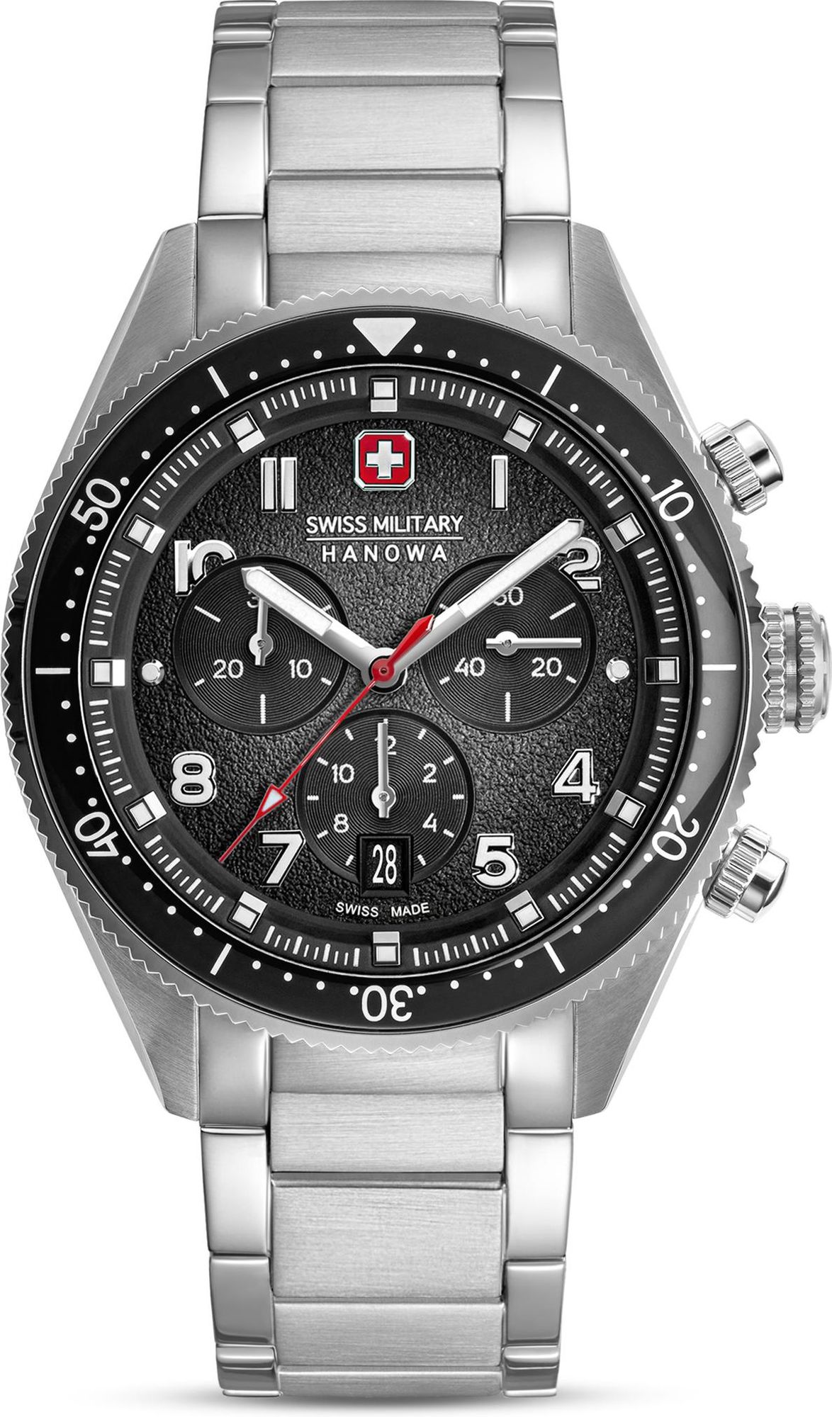Swiss Military Hanowa GREYHOUND CHRONO SMWGI0003803 Herenchronograaf Swiss Military Hanowa GREYHOUND CHRONO SMWGI0003803 Herenchronograaf