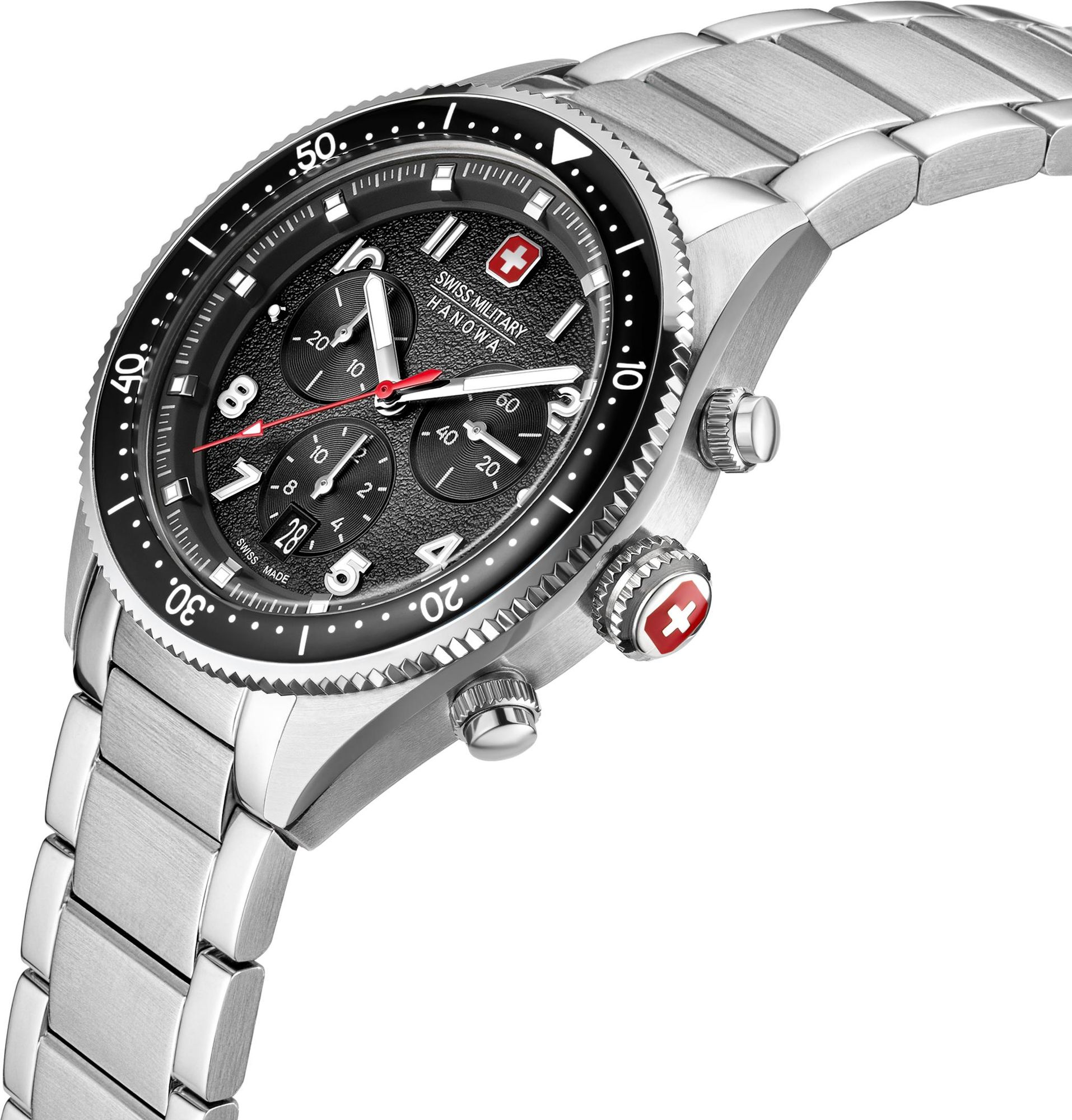 Swiss Military Hanowa GREYHOUND CHRONO SMWGI0003803 Herenchronograaf Swiss Military Hanowa GREYHOUND CHRONO SMWGI0003803 Herenchronograaf
