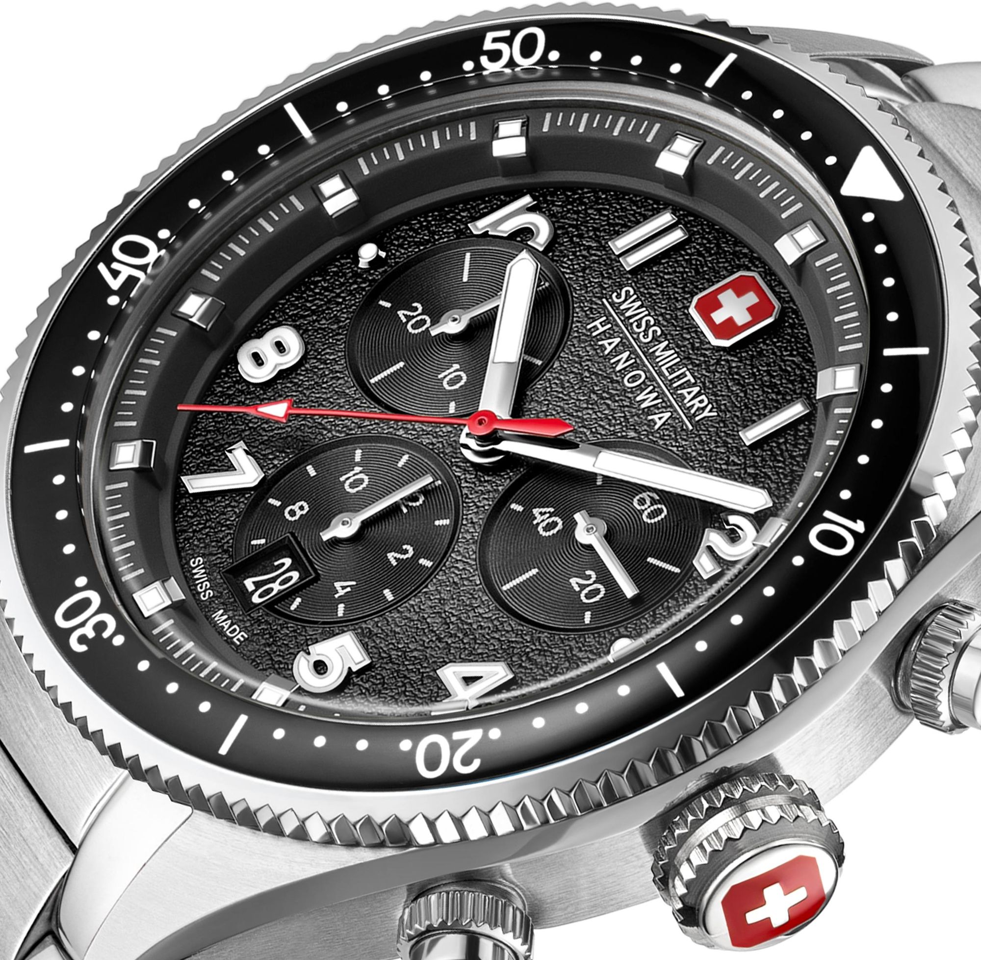 Swiss Military Hanowa GREYHOUND CHRONO SMWGI0003803 Herenchronograaf Swiss Military Hanowa GREYHOUND CHRONO SMWGI0003803 Herenchronograaf