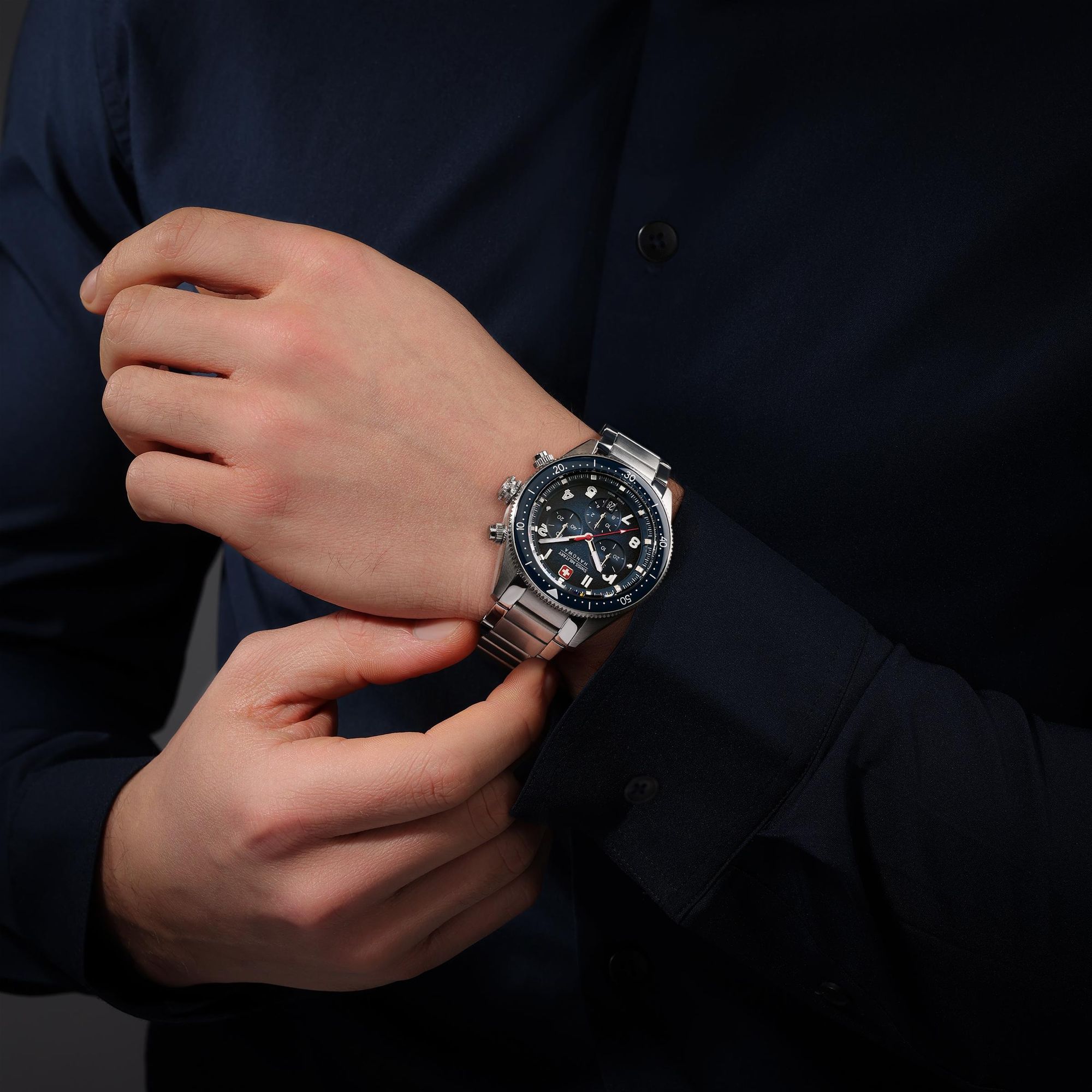 Swiss Military Hanowa GREYHOUND CHRONO SMWGI0003804 Cronografo uomo