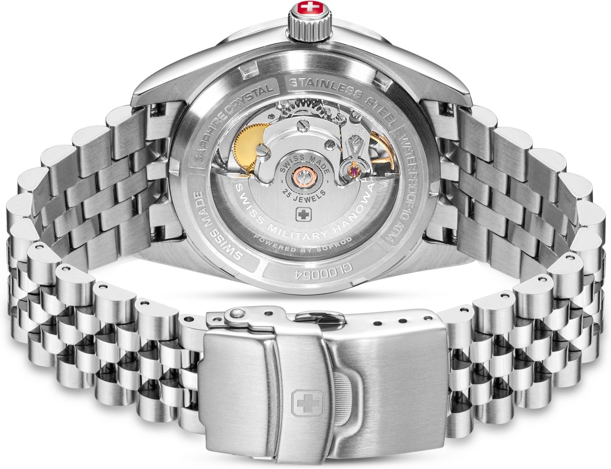 Swiss Military Hanowa MASTER DILIGENTER SMWGL0005402 Automatic Mens Watch Swiss Military Hanowa MASTER DILIGENTER SMWGL0005402 Automatic Mens Watch