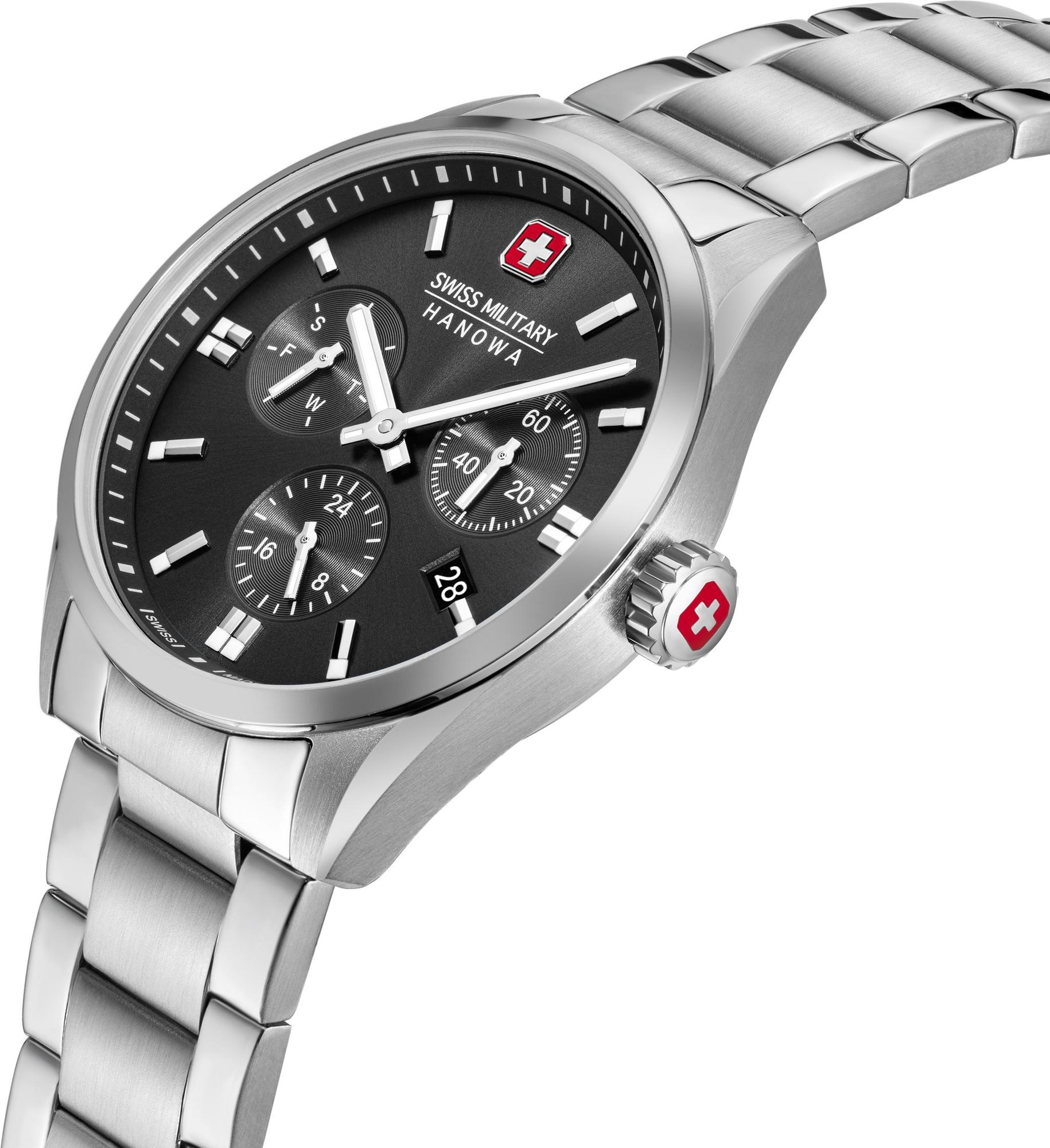 Swiss Military Hanowa ROADRUNNER ADVANCED SMWGK0005601 Heren armbandhorloge Swiss Military Hanowa ROADRUNNER ADVANCED SMWGK0005601 Heren armbandhorloge