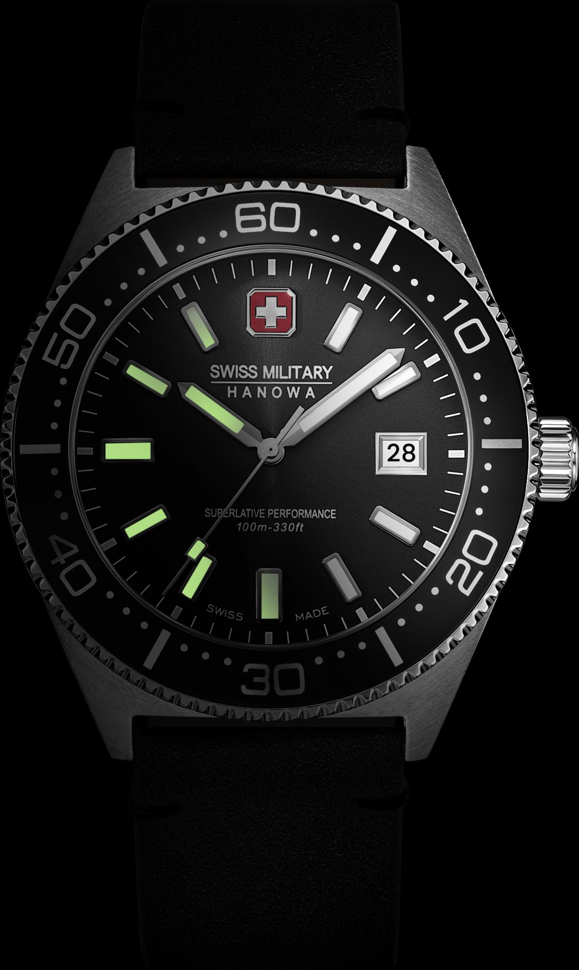 Swiss Military Hanowa NOMAD SMWGB0004901-SET Montre-Bracelet pour hommes Avec bracelet complémentaire Swiss Military Hanowa NOMAD SMWGB0004901-SET Montre-Bracelet pour hommes Avec bracelet complémentaire
