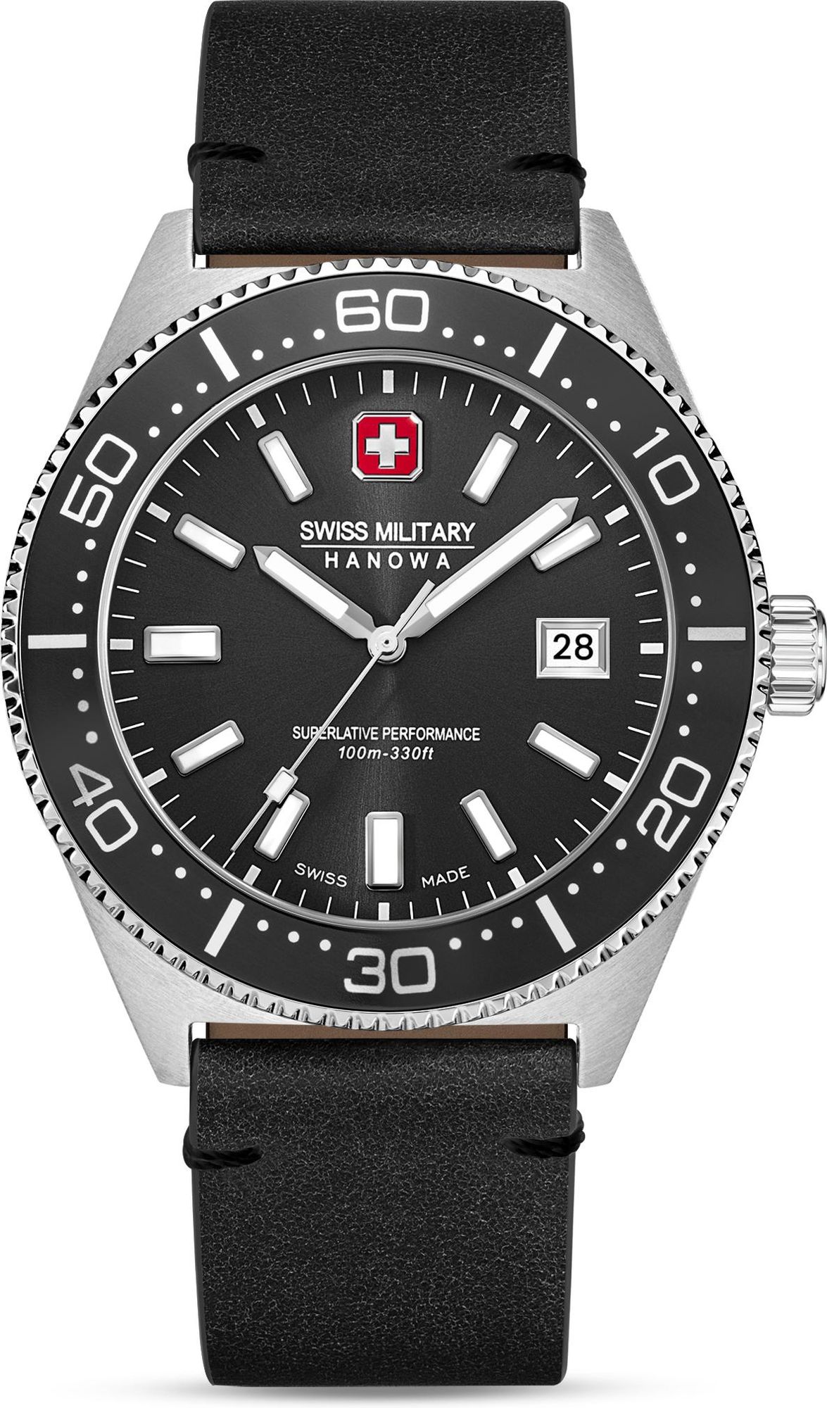 Swiss Military Hanowa NOMAD SMWGB0004901-SET Montre-Bracelet pour hommes Avec bracelet complémentaire Swiss Military Hanowa NOMAD SMWGB0004901-SET Montre-Bracelet pour hommes Avec bracelet complémentaire