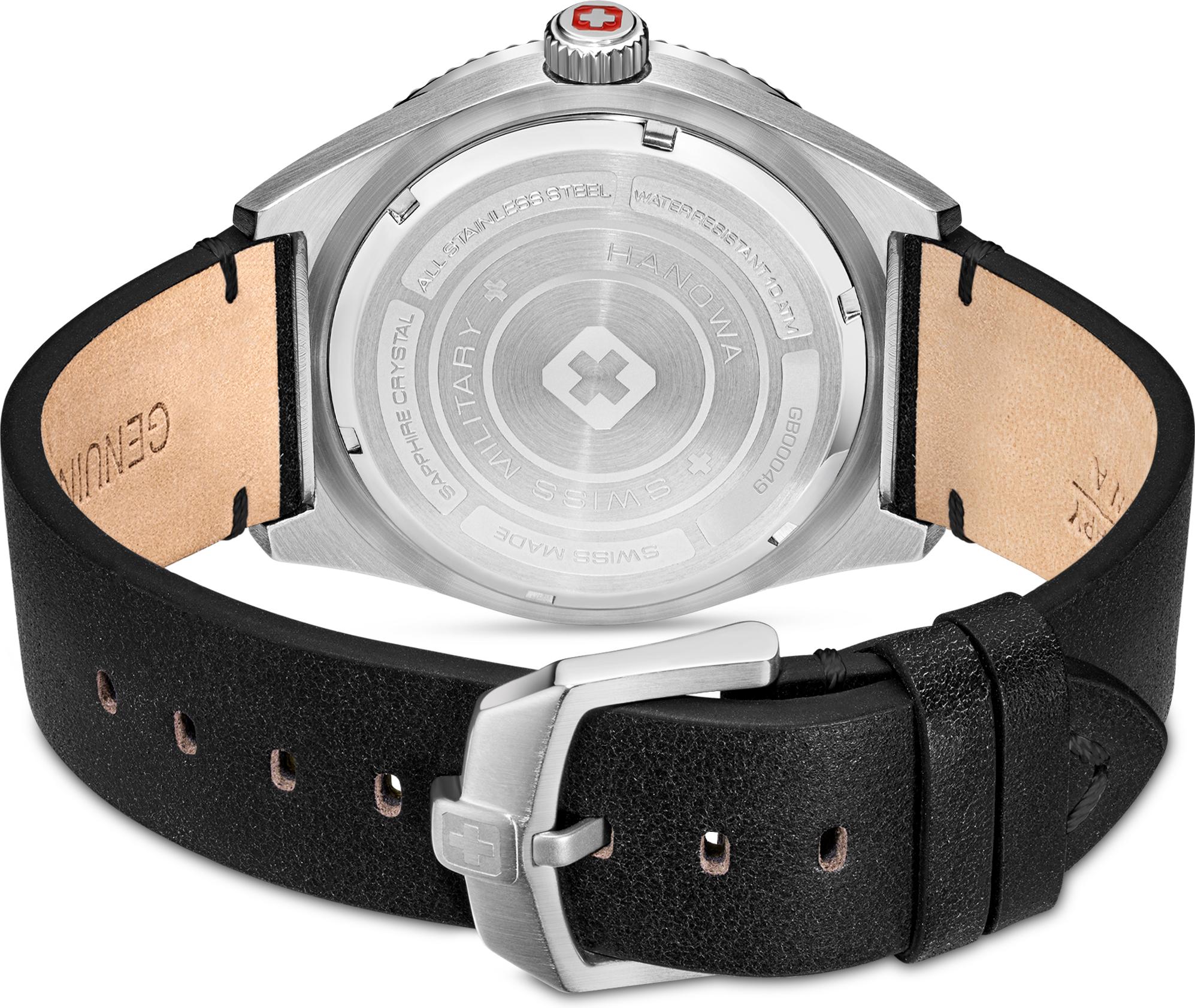 Swiss Military Hanowa NOMAD SMWGB0004901-SET Montre-Bracelet pour hommes Avec bracelet complémentaire Swiss Military Hanowa NOMAD SMWGB0004901-SET Montre-Bracelet pour hommes Avec bracelet complémentaire